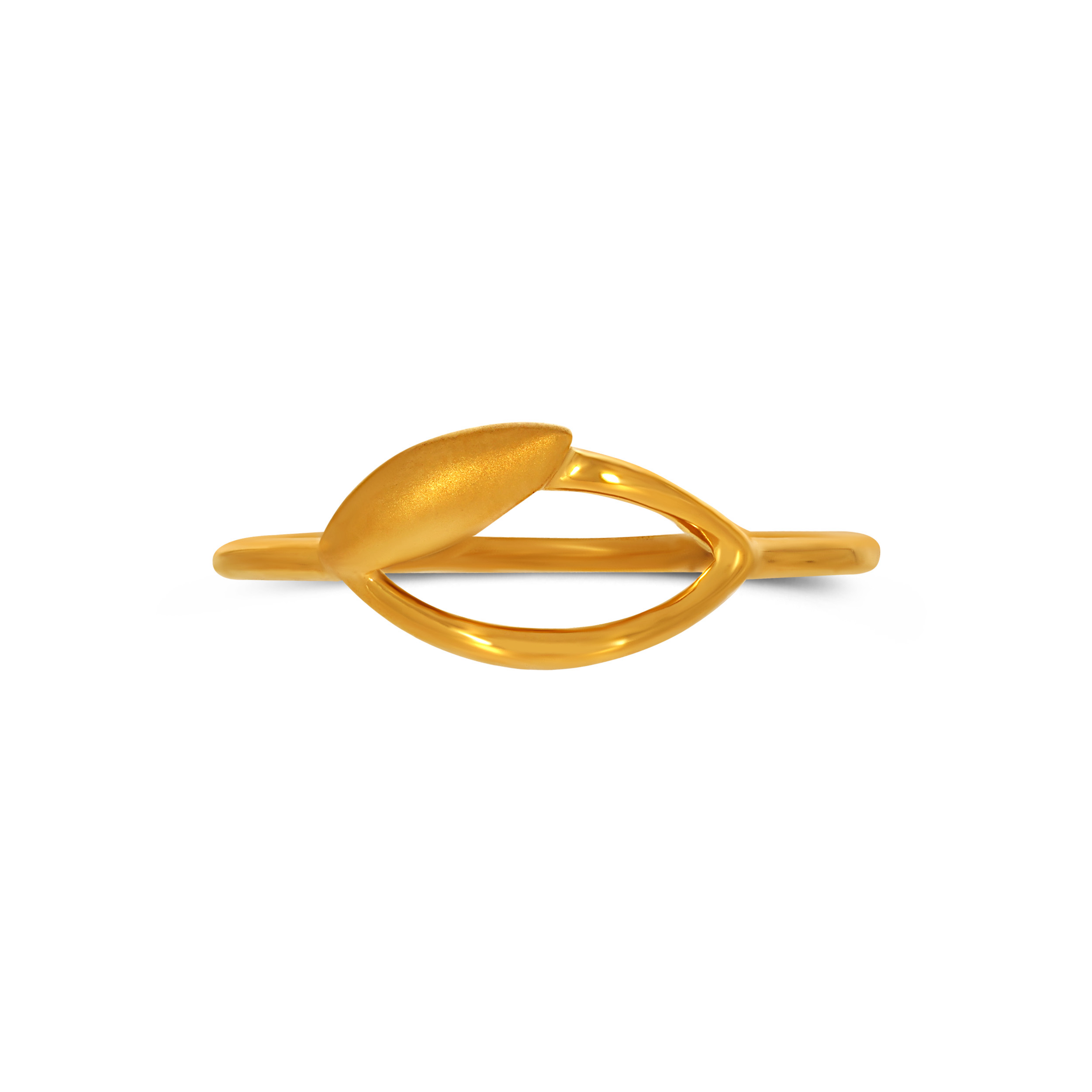 Open Marquise Gold Ring - Senco Gold and Diamonds