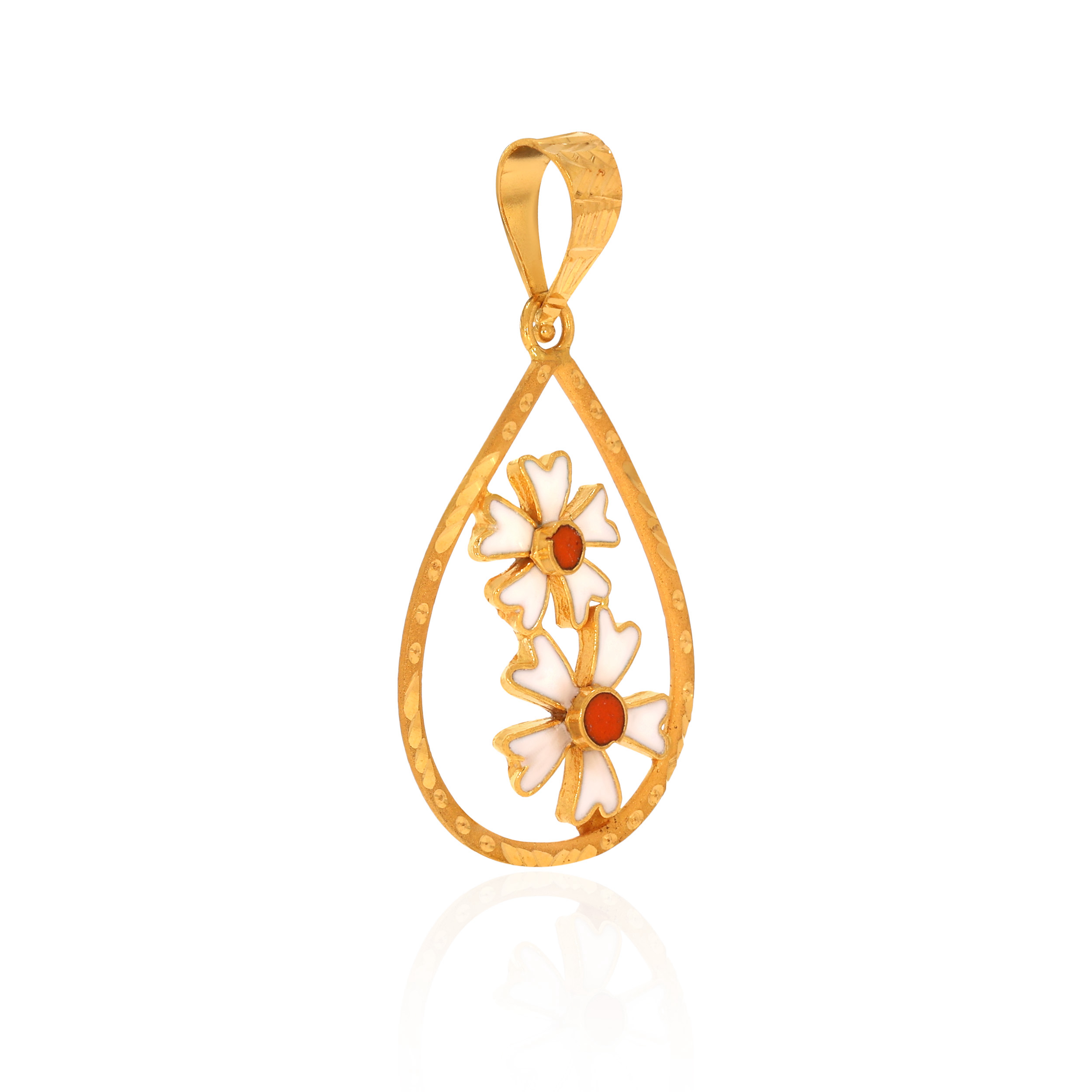 22K Yellow Gold Pendant-GPN-D000782708 - Senco Gold and Diamonds