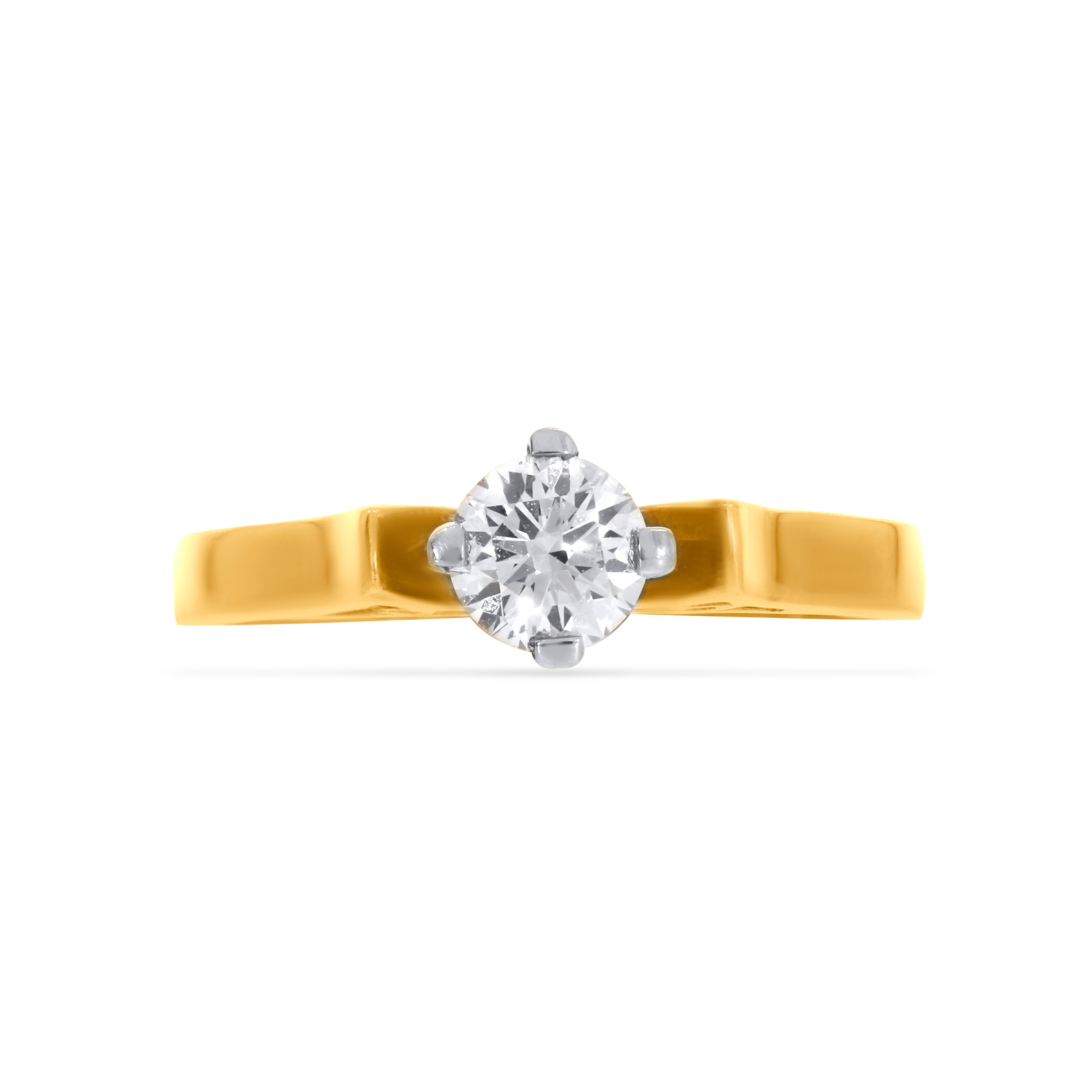 Charismatic Ravine Solitaire Ring - Senco Gold and Diamonds