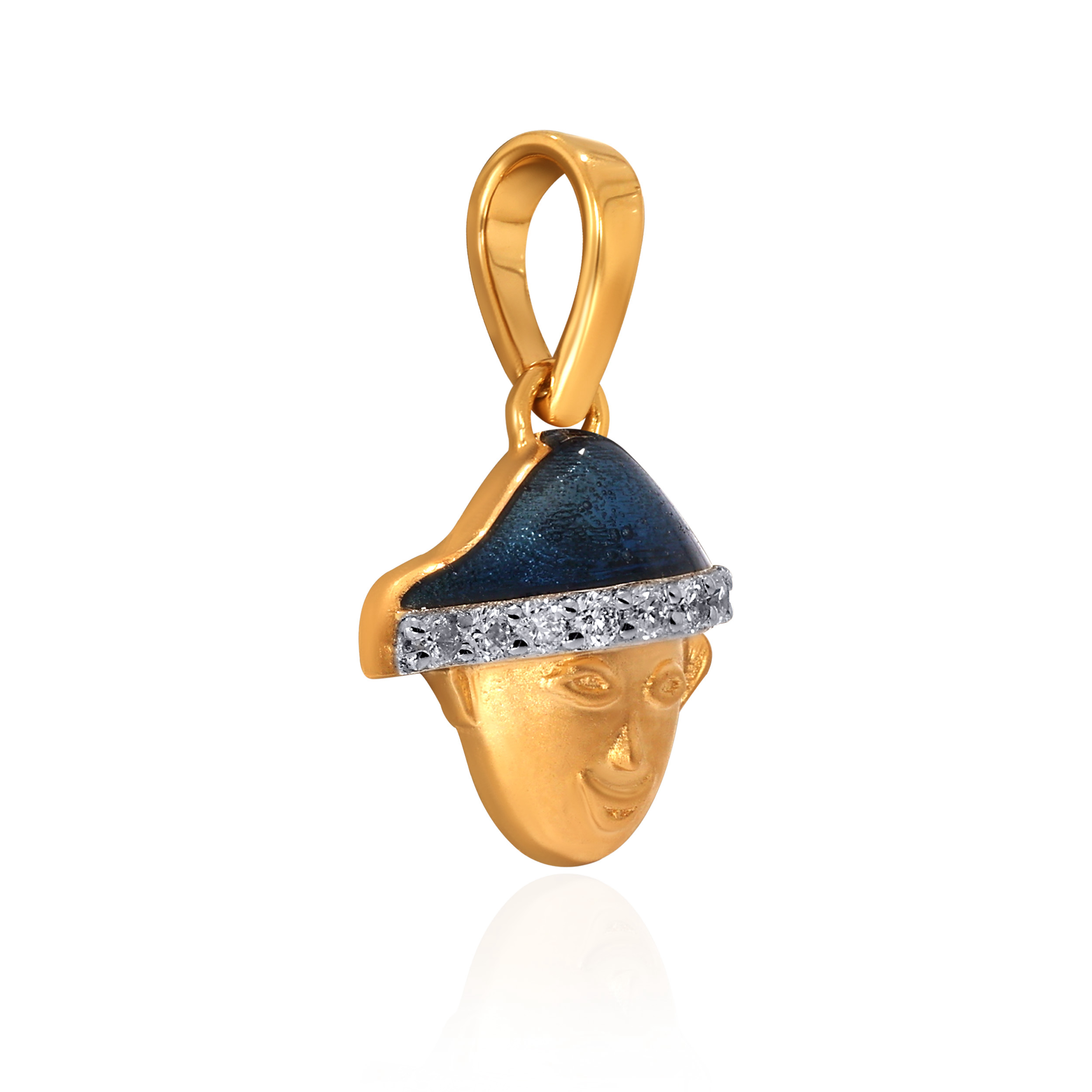 14K Yellow Gold Kids Diamond Pendant-DPN-D000790393 - Senco Gold and Diamonds