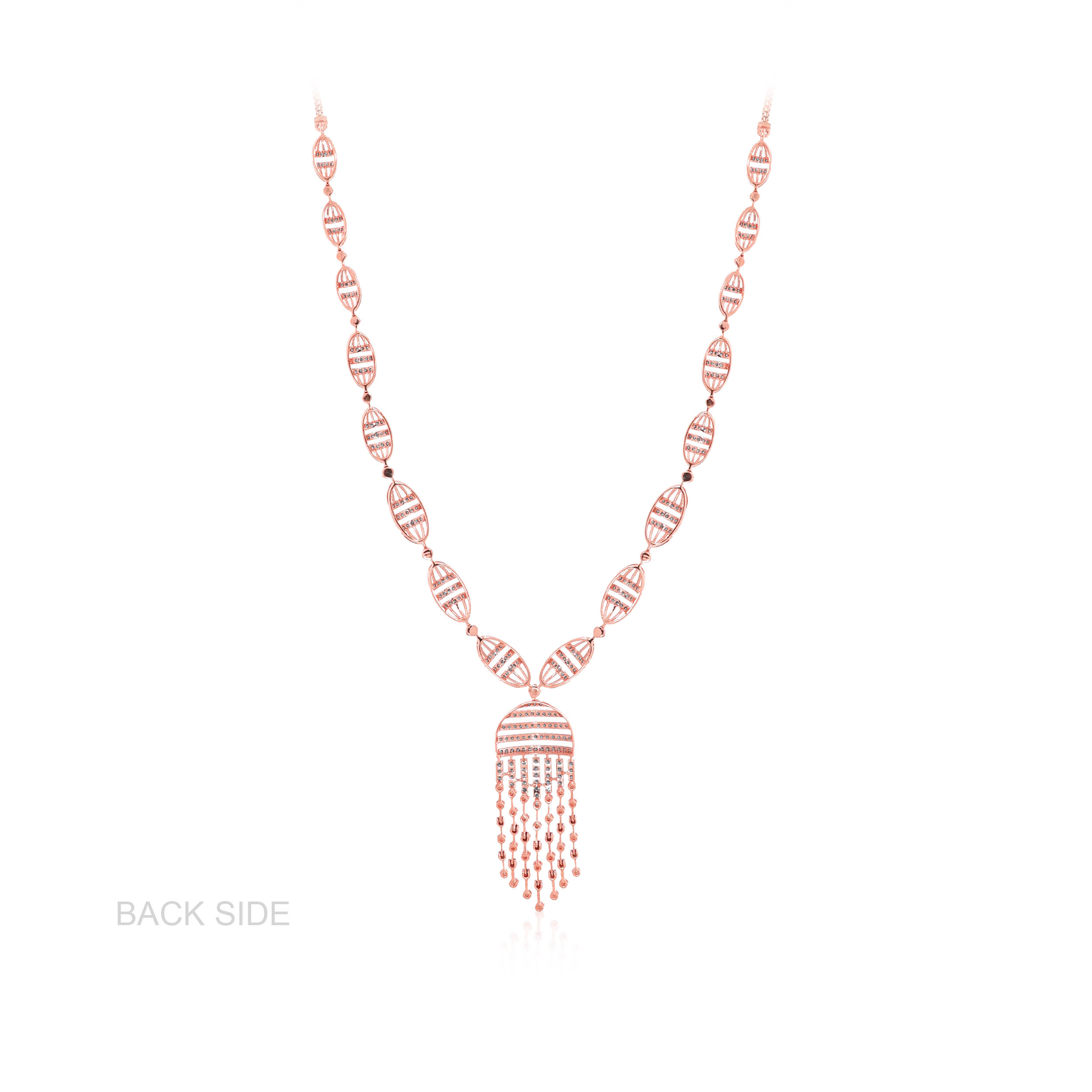 Leafy Lustre Diamond Necklace - Senco Gold and Diamonds