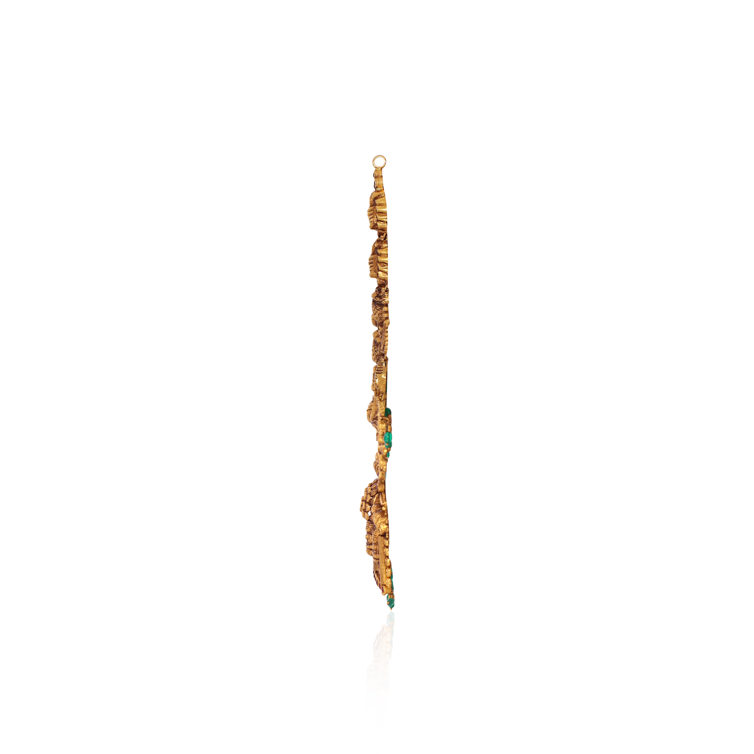 Imperial Blessings Antique Gold Necklace - Senco Gold and Diamonds