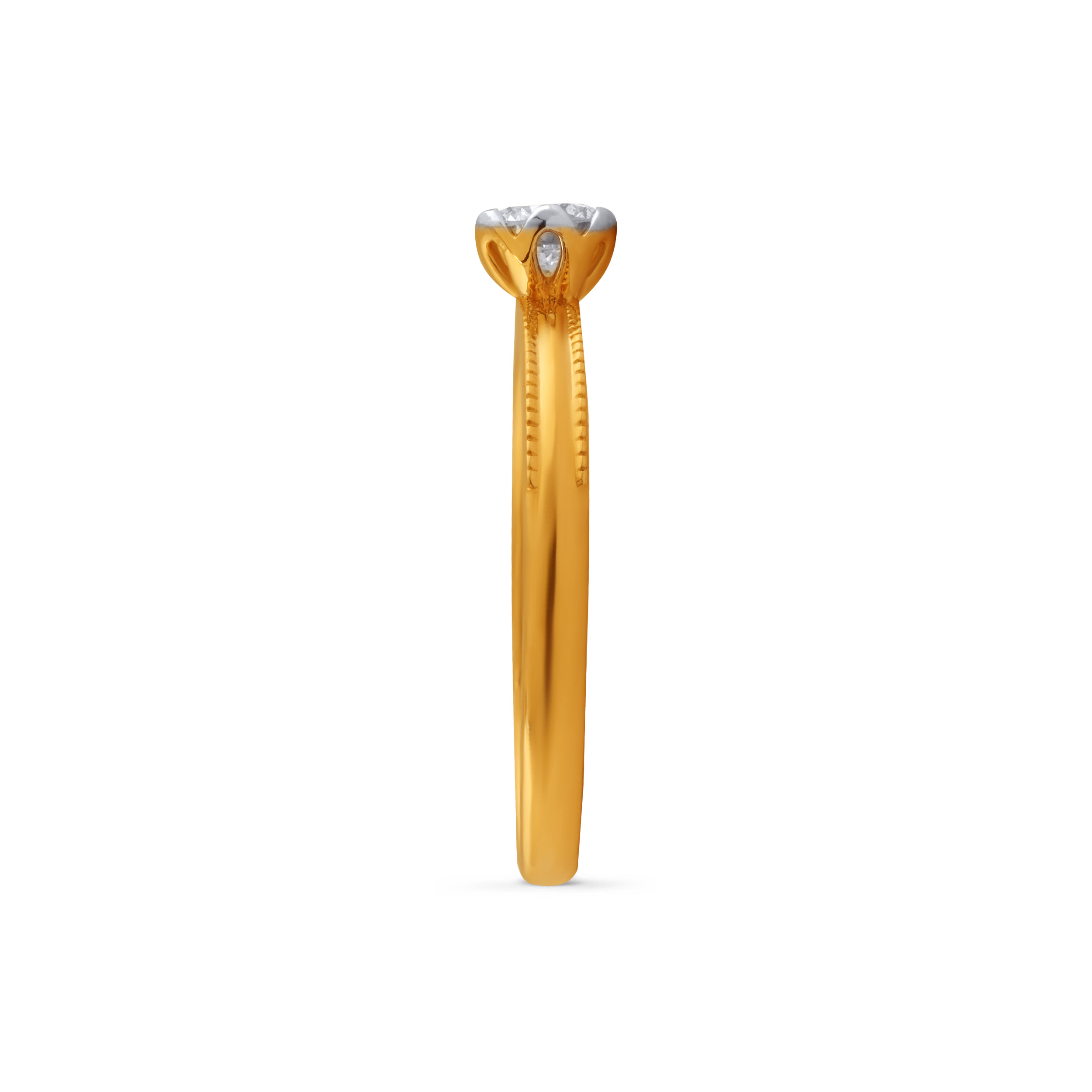 Essence Of Grace Solitaire Diamond Ring - Senco Gold and Diamonds