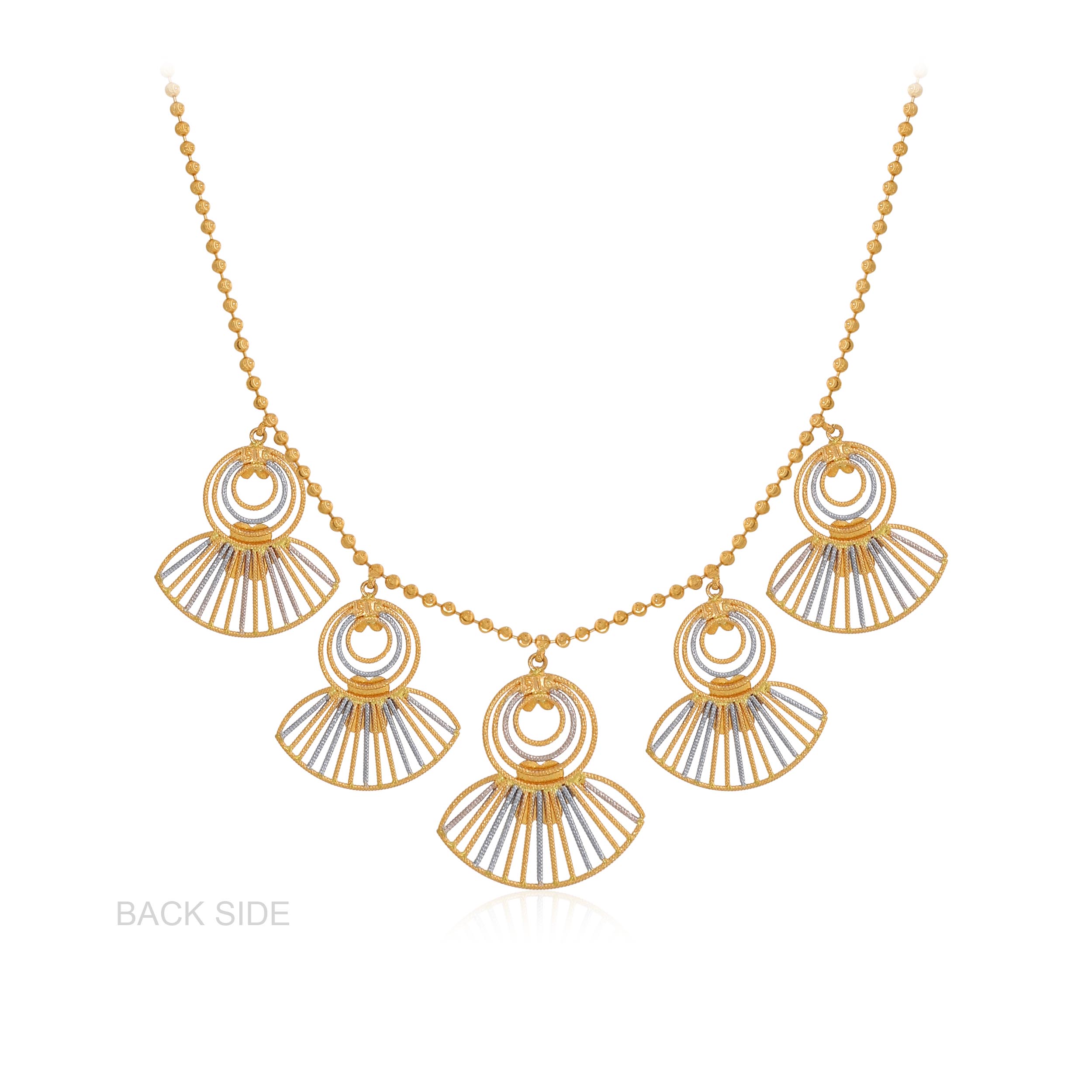 Spring Aura Floral Gold Necklace - Senco Gold and Diamonds