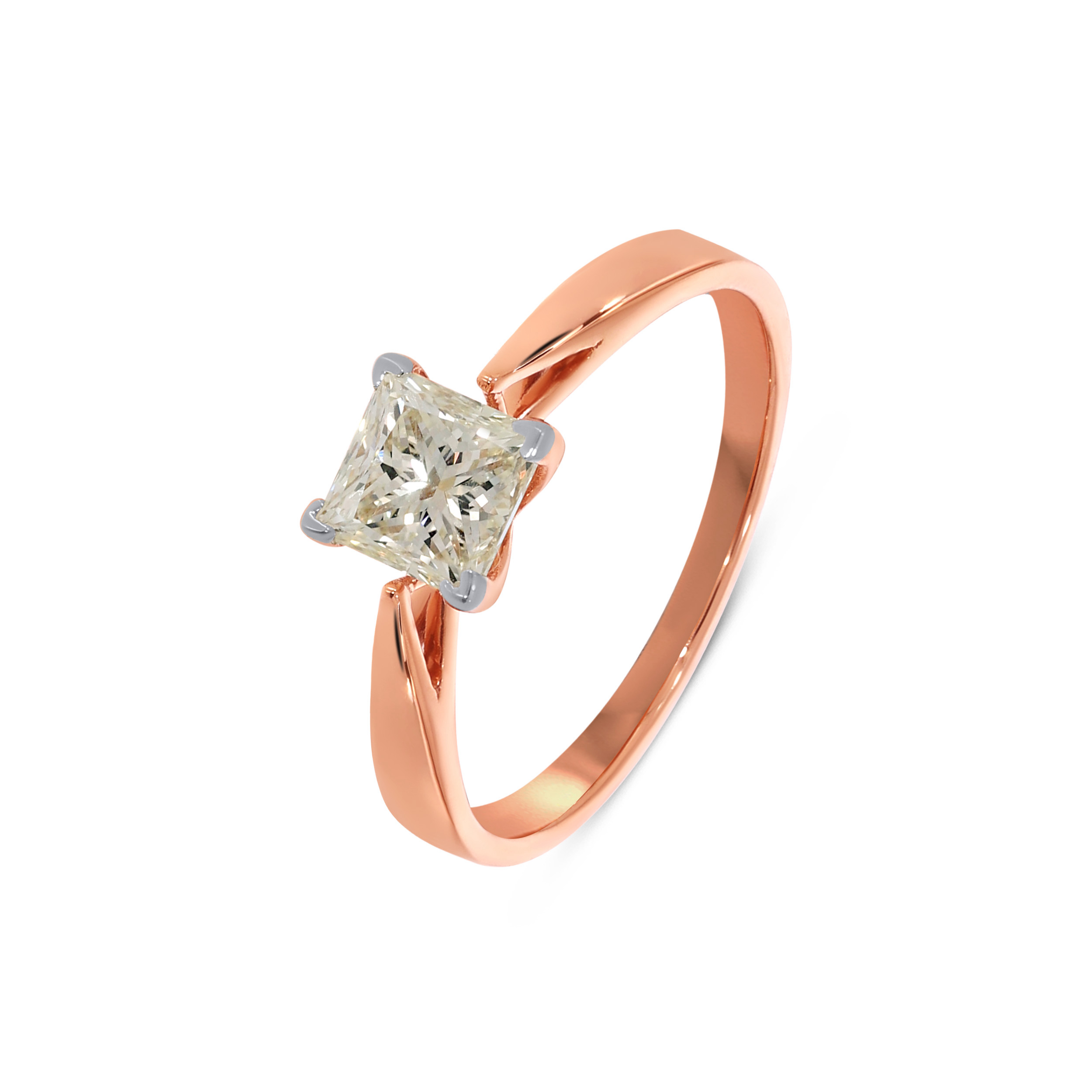 Sublime Glow Solitaire Ring - Senco Gold and Diamonds