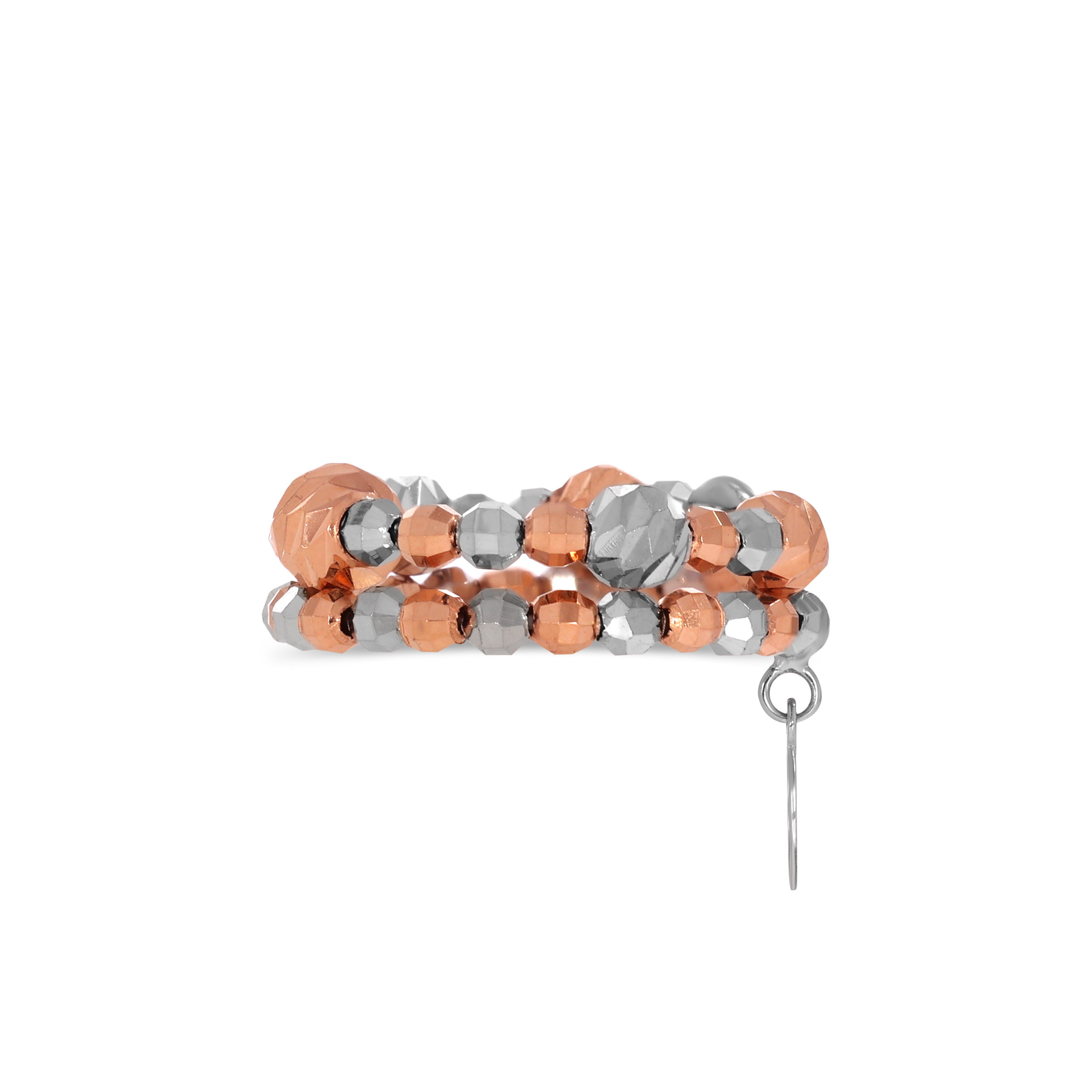 Yoshi Gleam Coil Platinum Ring - Senco Gold and Diamonds