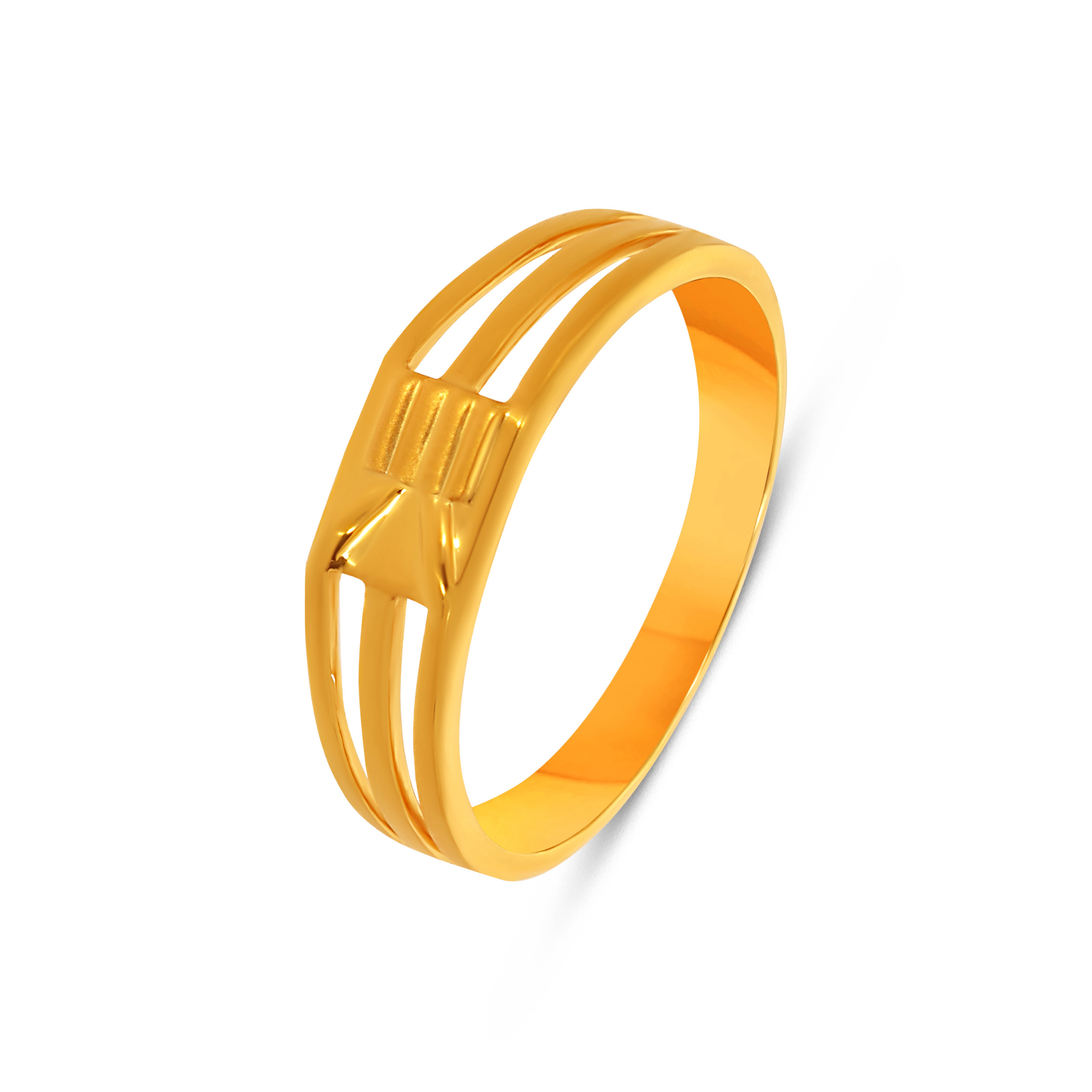 Urban Refine Men's Gold Ring - Senco Gold and Diamonds