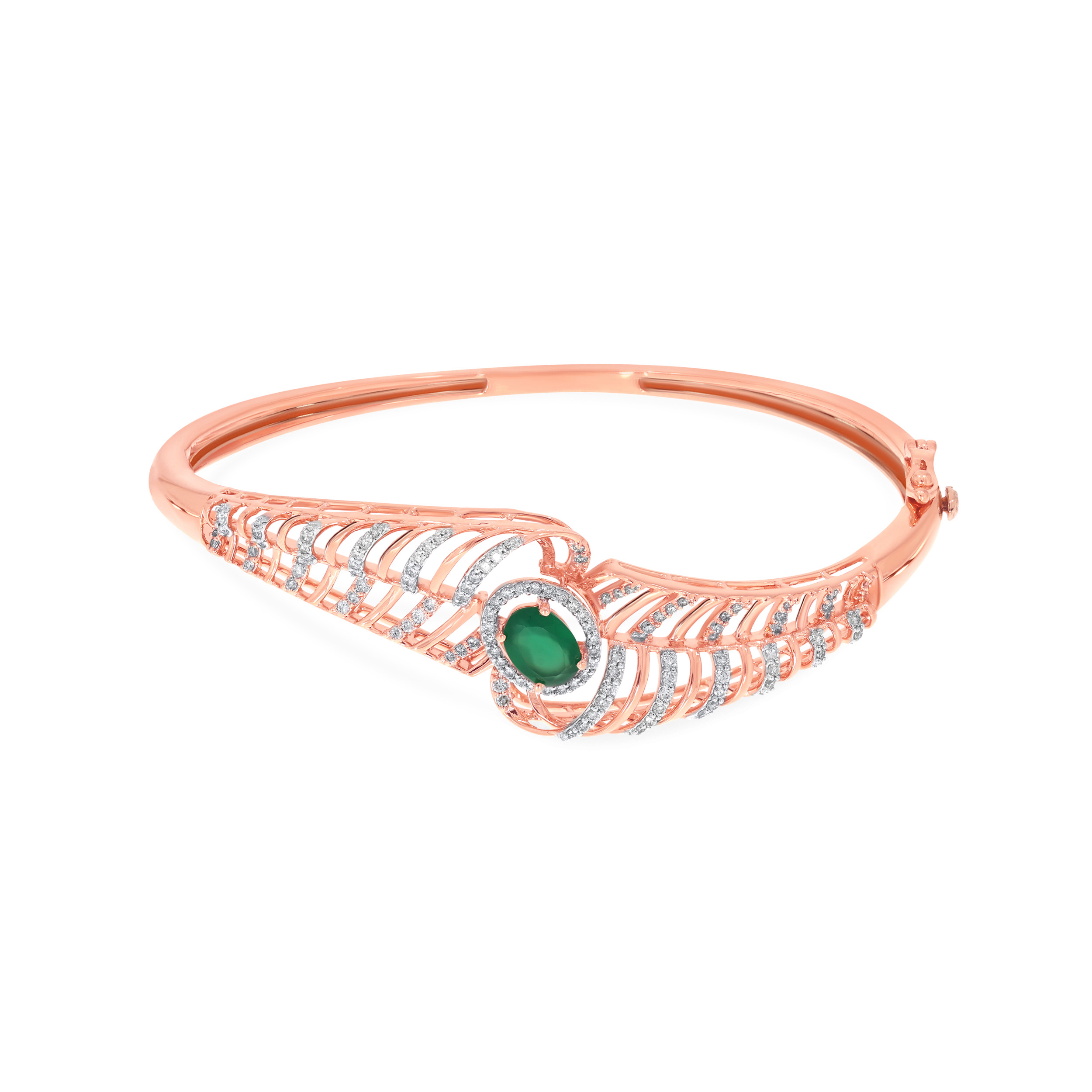 Feathery Union Diamond Bracelet - Senco Gold and Diamonds