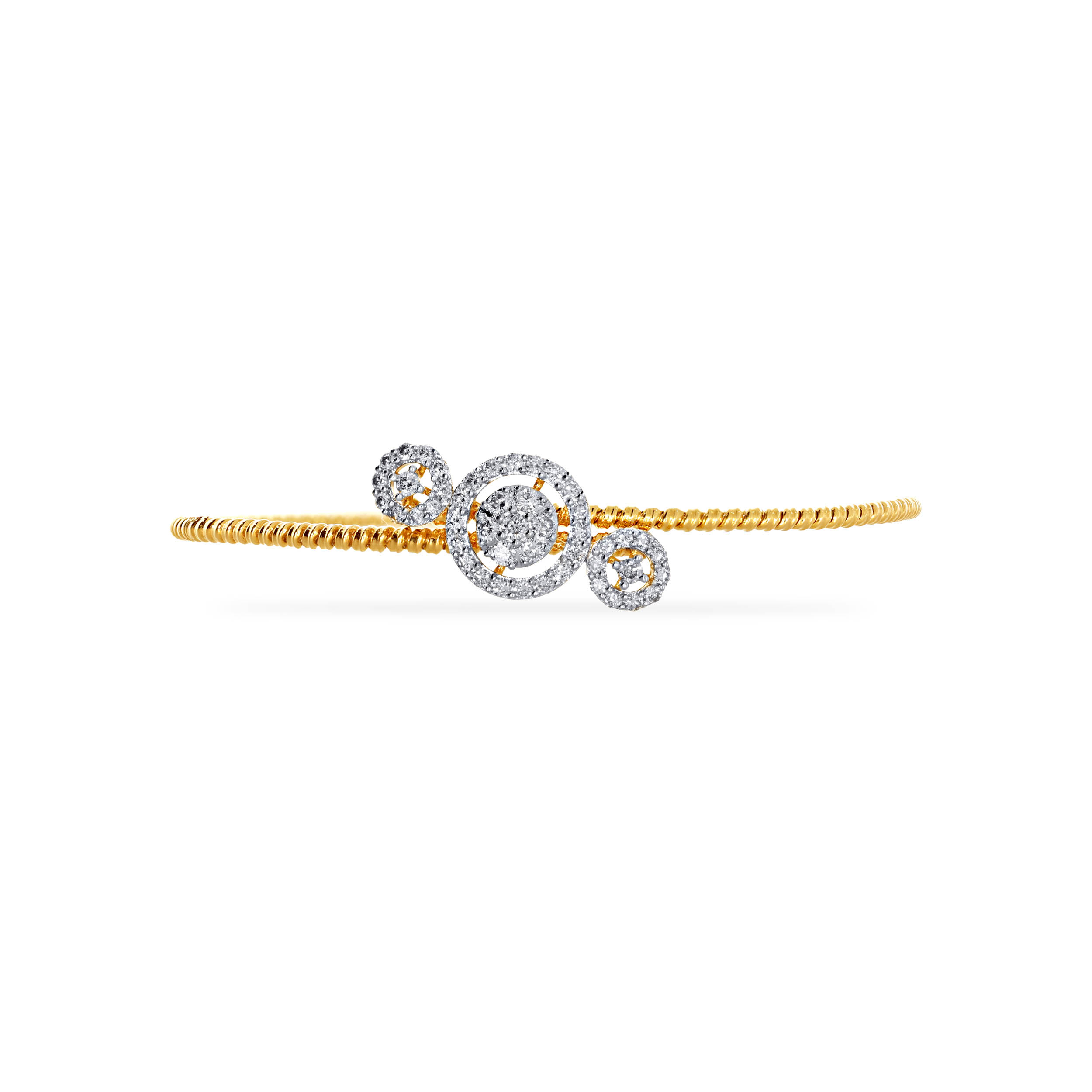 Spherical Trio Diamond Bracelet - Senco Gold and Diamonds