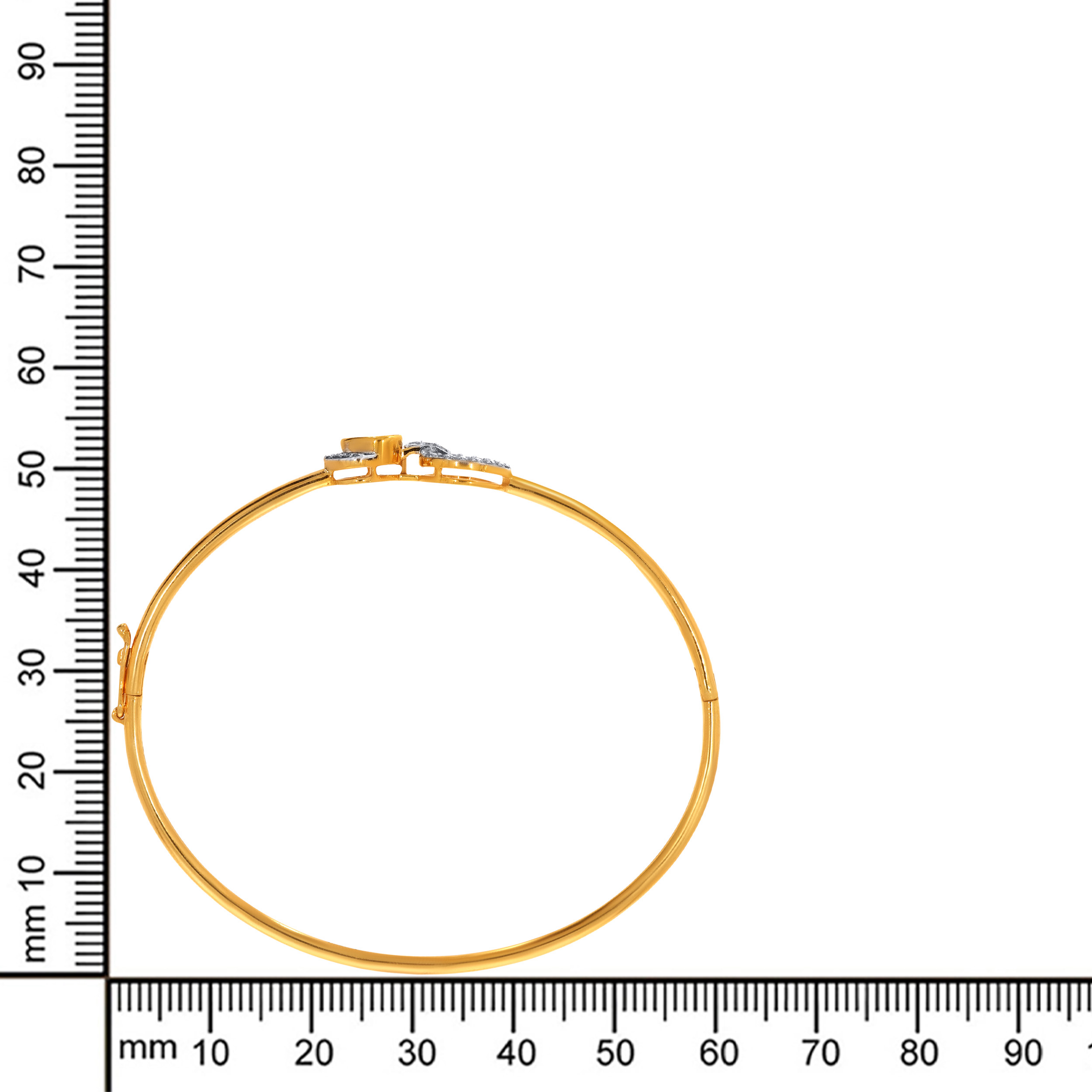 Celestial Radiance Polki Diamond Bracelet - Senco Gold and Diamonds