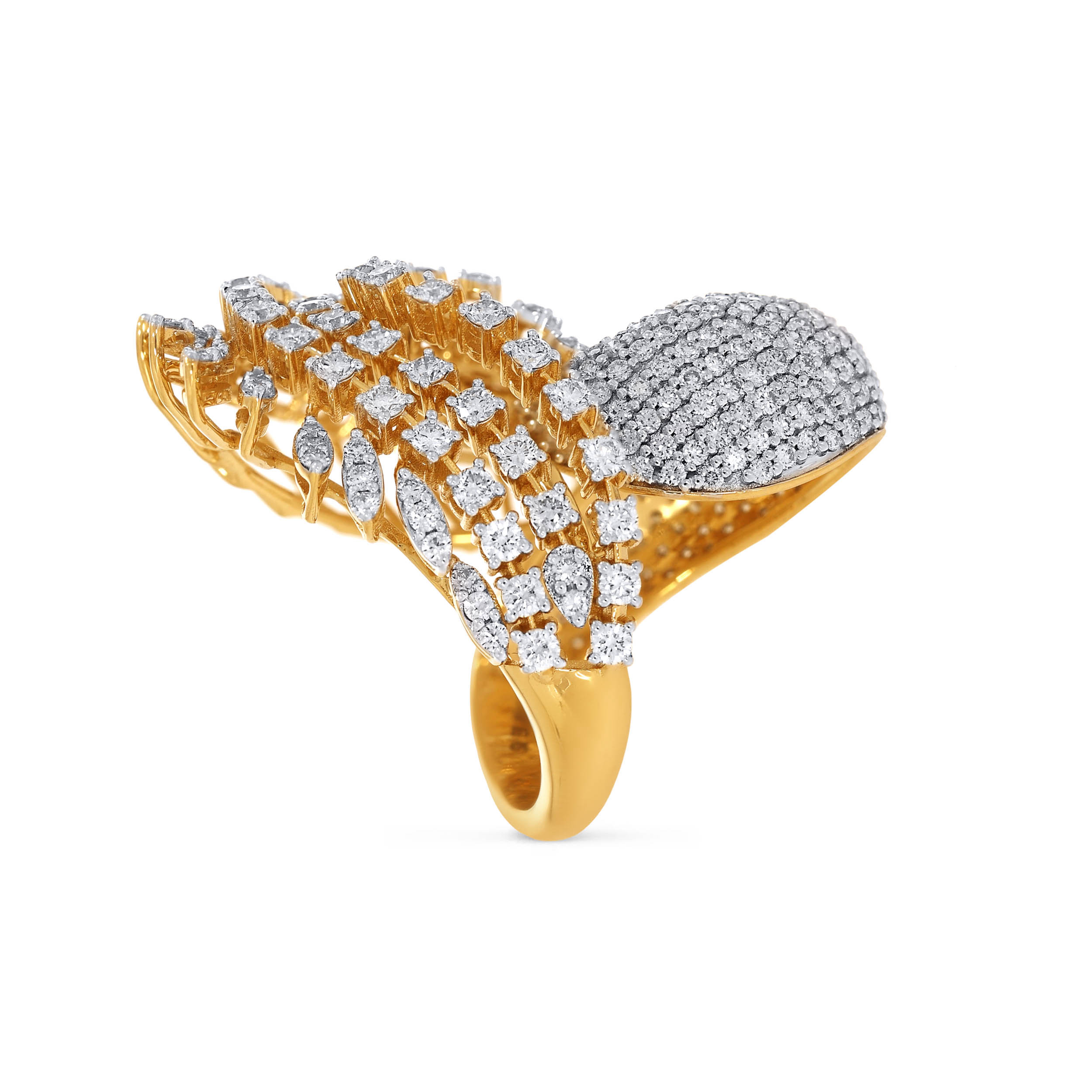 Aurora Cascade Diamond Ring - Senco Gold and Diamonds