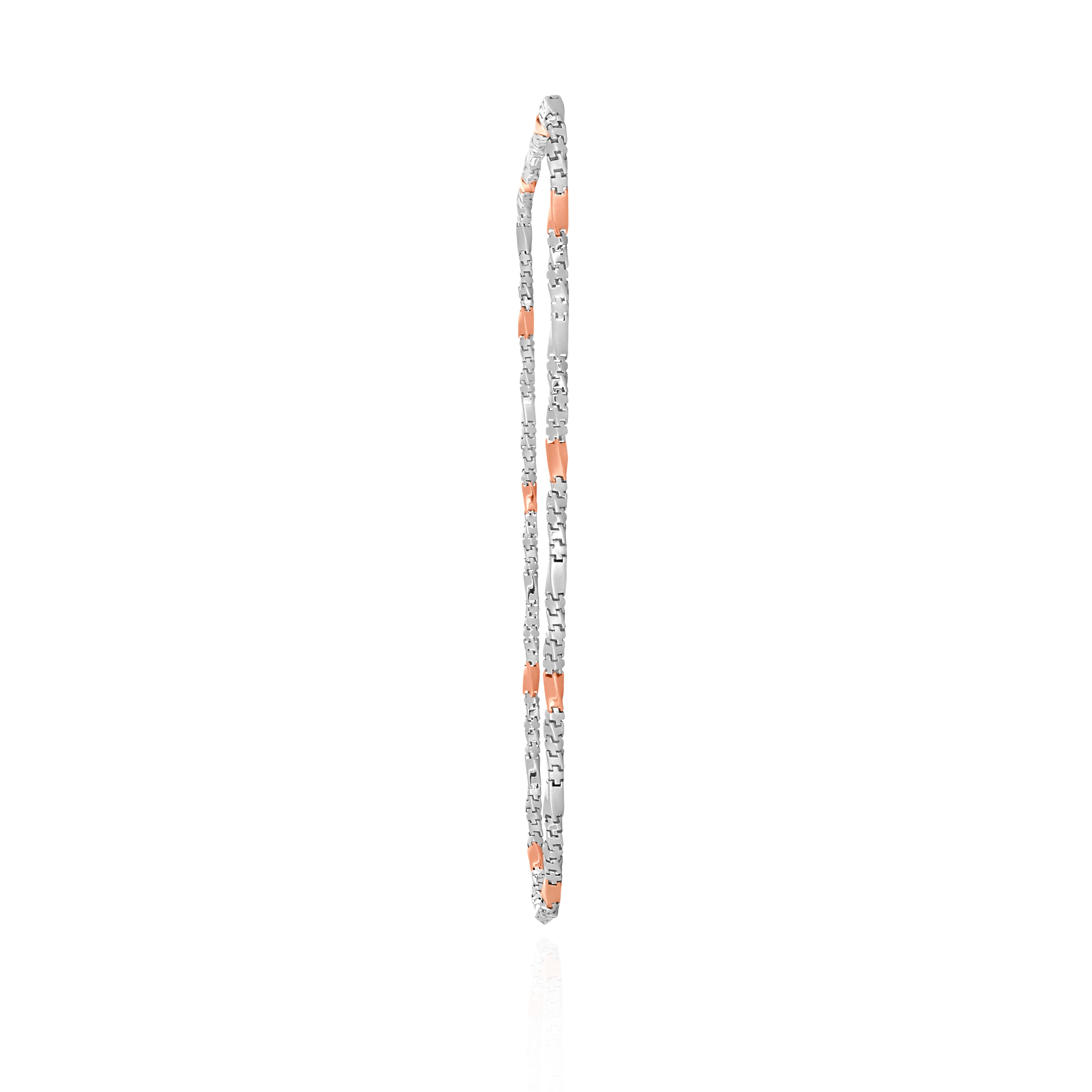 Dualis Verve Men's Platinum Chain - Senco Gold and Diamonds