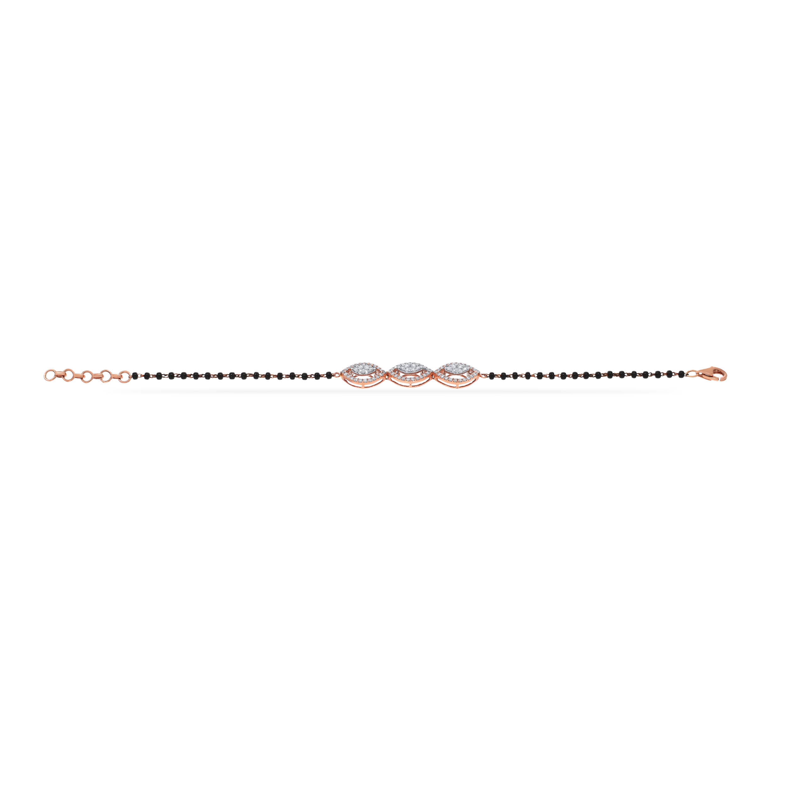 Leafy Attachment Diamond Bracelet - Senco Gold and Diamonds