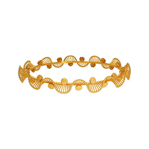 Ecliptica Spiral Gold Churi - Senco Gold and Diamonds