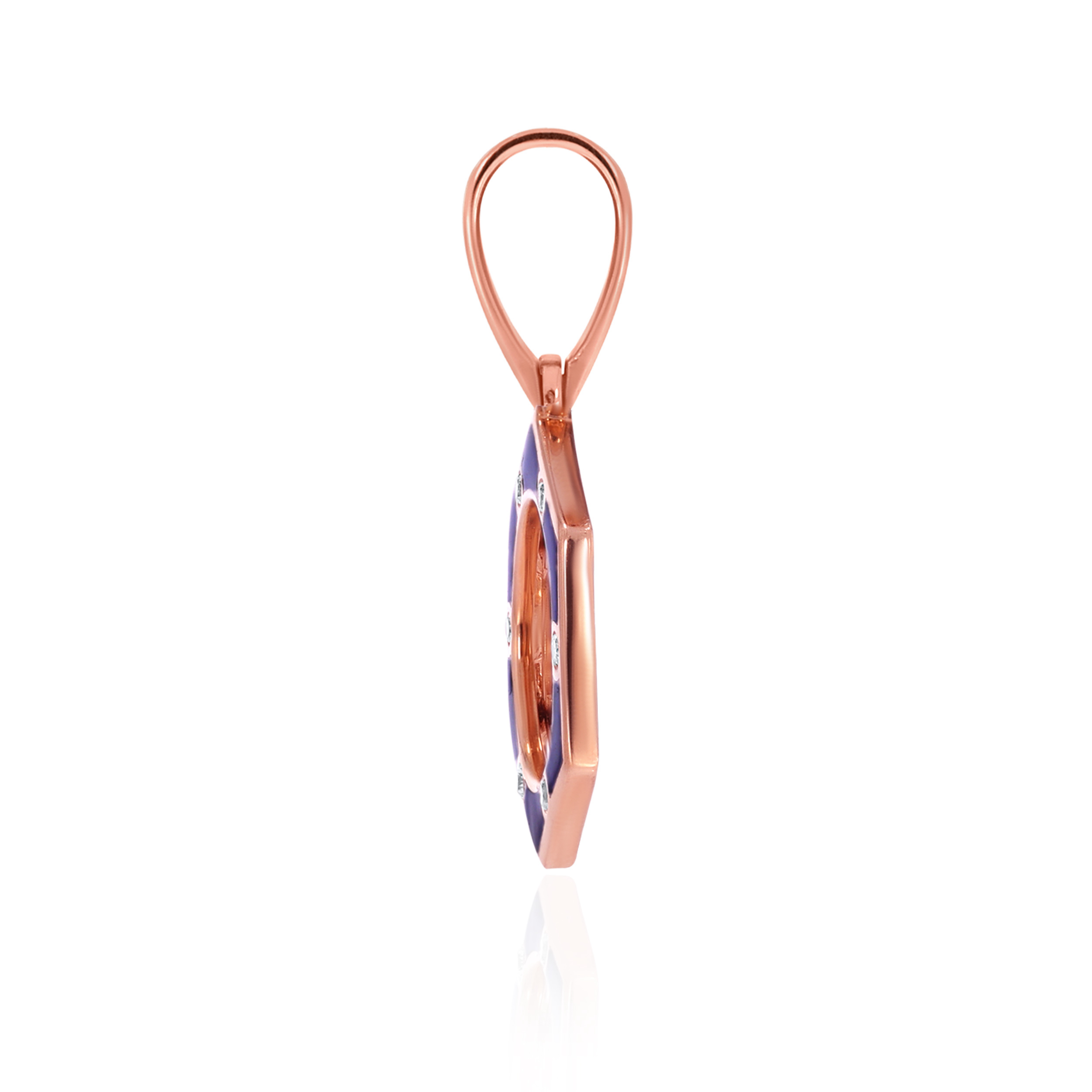 Capricorn Astral Crest Diamond Pendant - Senco Gold and Diamonds