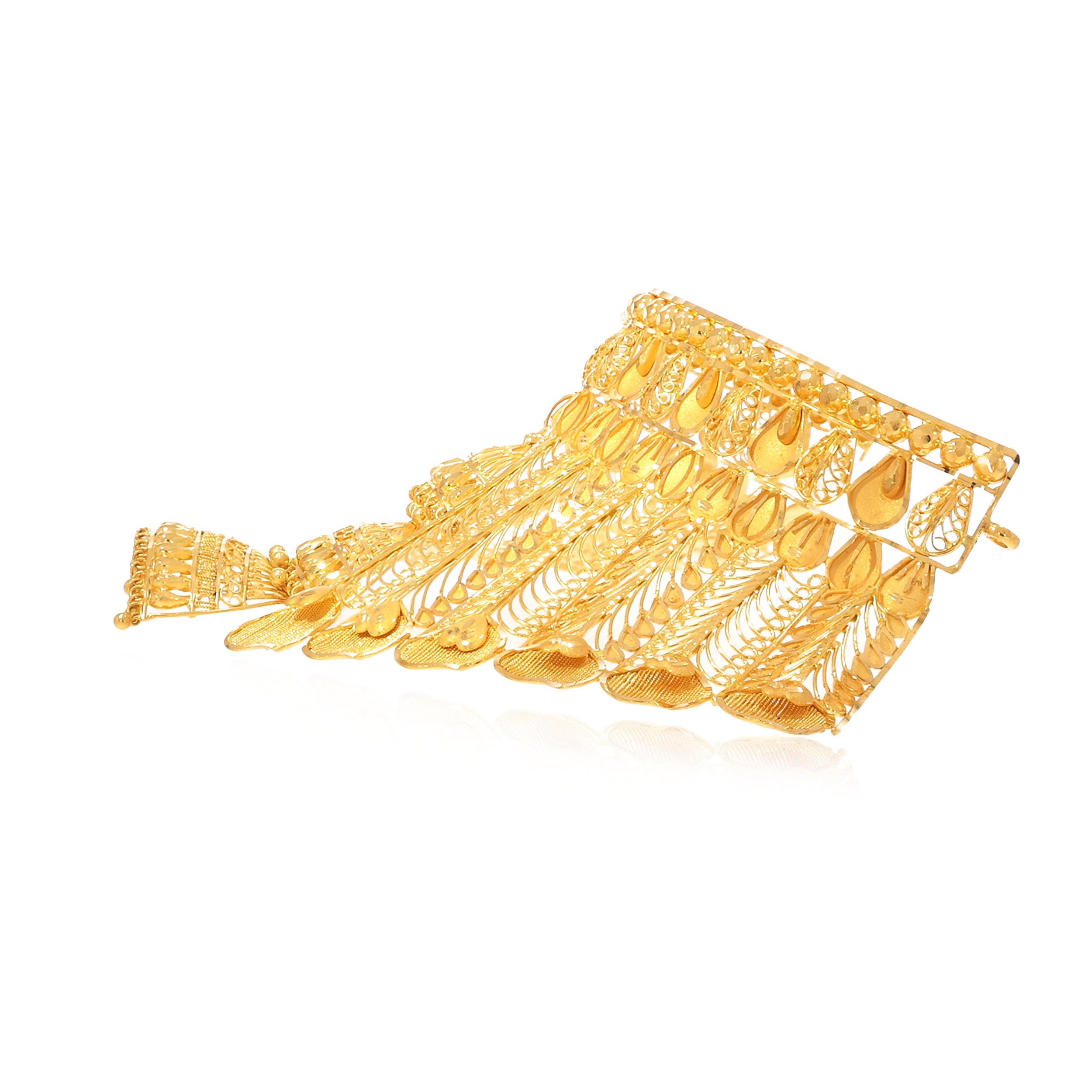 Adorable Adornment Gold Choker Necklace - Senco Gold and Diamonds