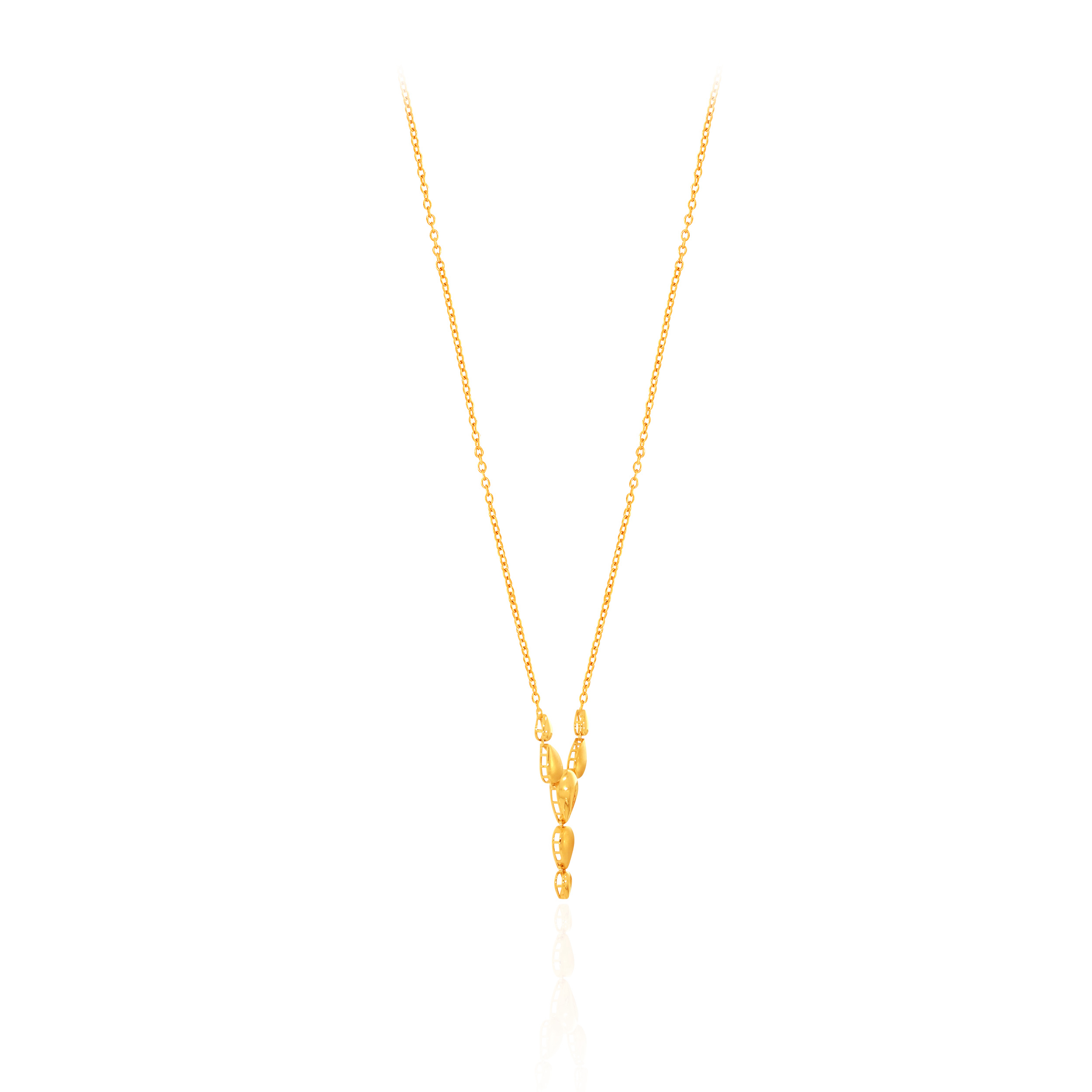 18K Yellow Gold Chain Pendant-GPN-D000777469 - Senco Gold and Diamonds