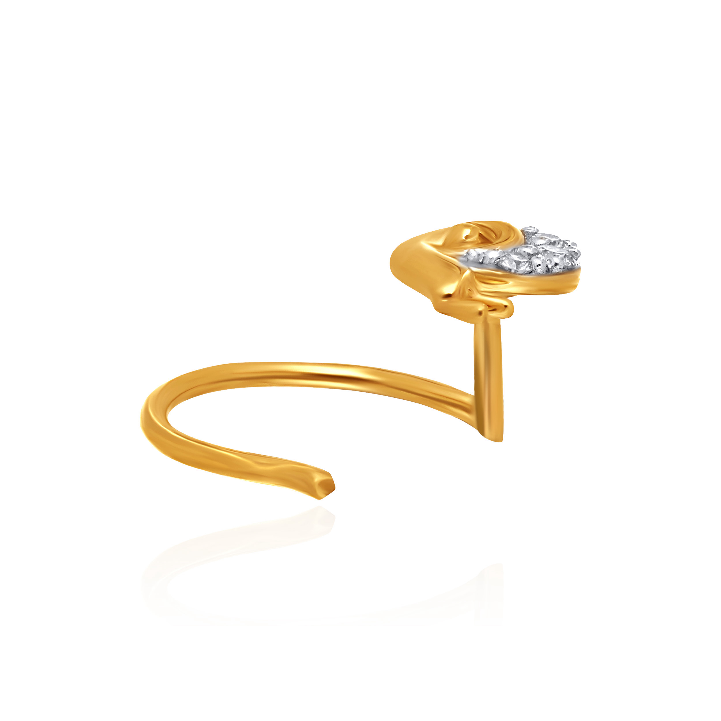 Sparkle Snail Kids' Diamond Earrings - Senco Gold and Diamonds