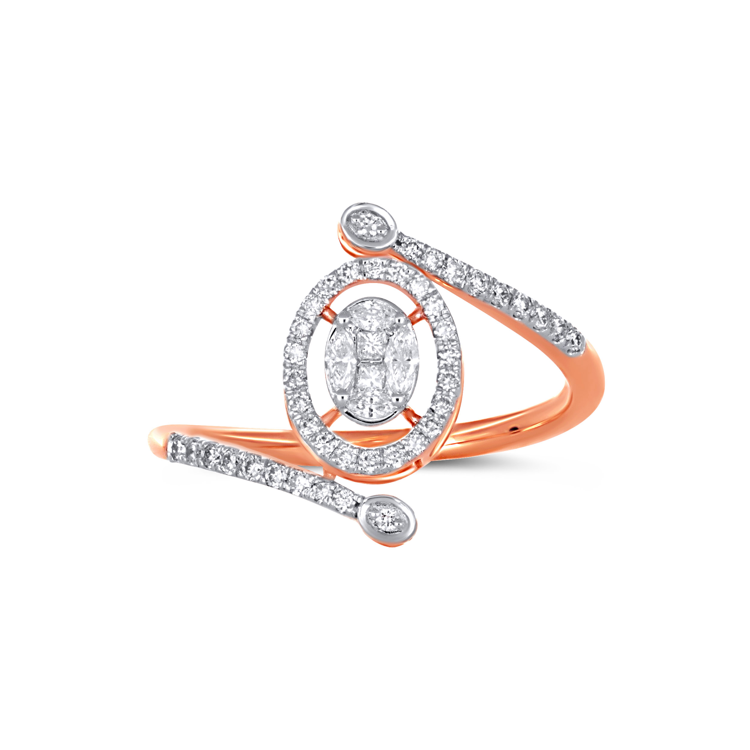Twist Statement Diamond Ring - Senco Gold and Diamonds