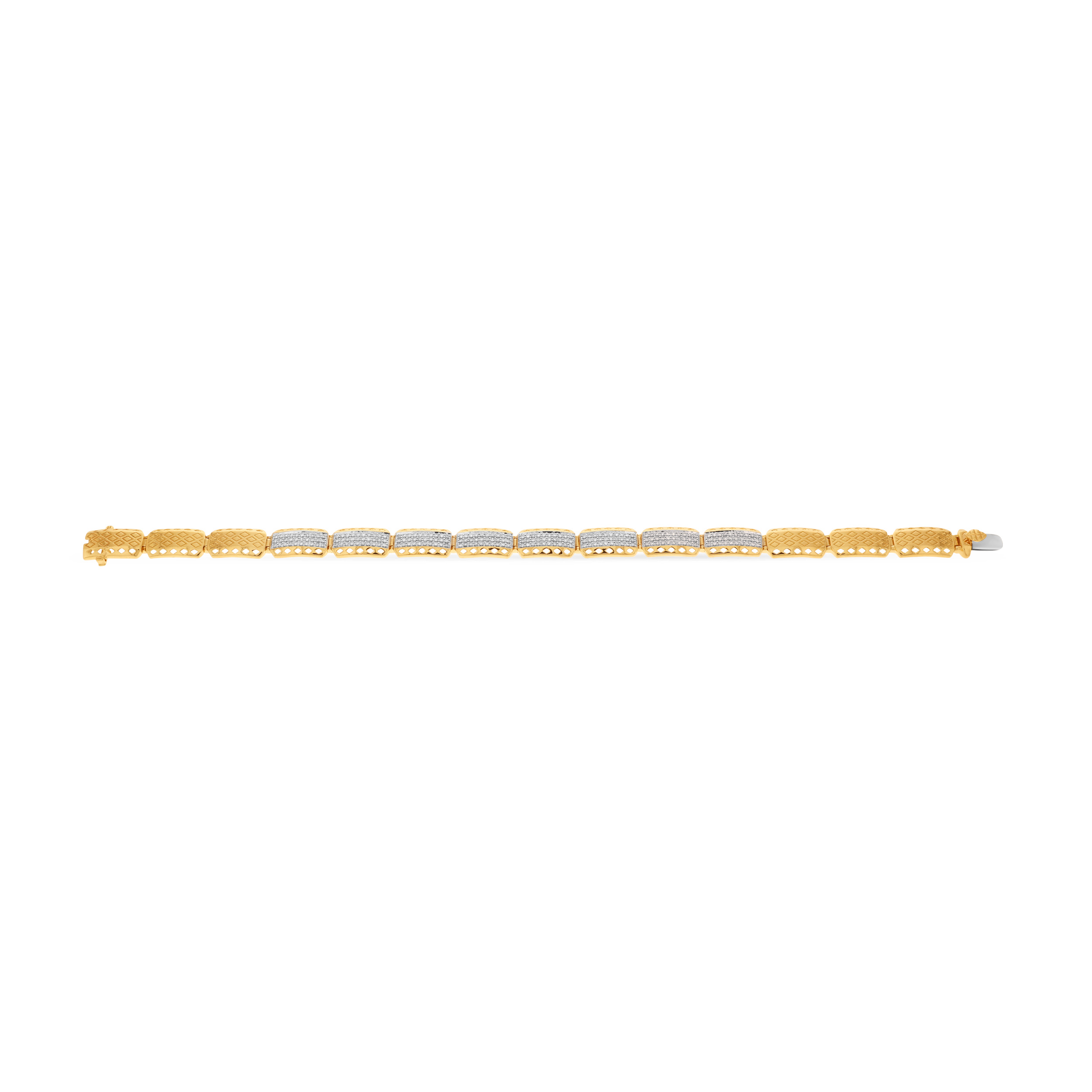 Stylish Icon Men Diamond Wristlet - Senco Gold and Diamonds