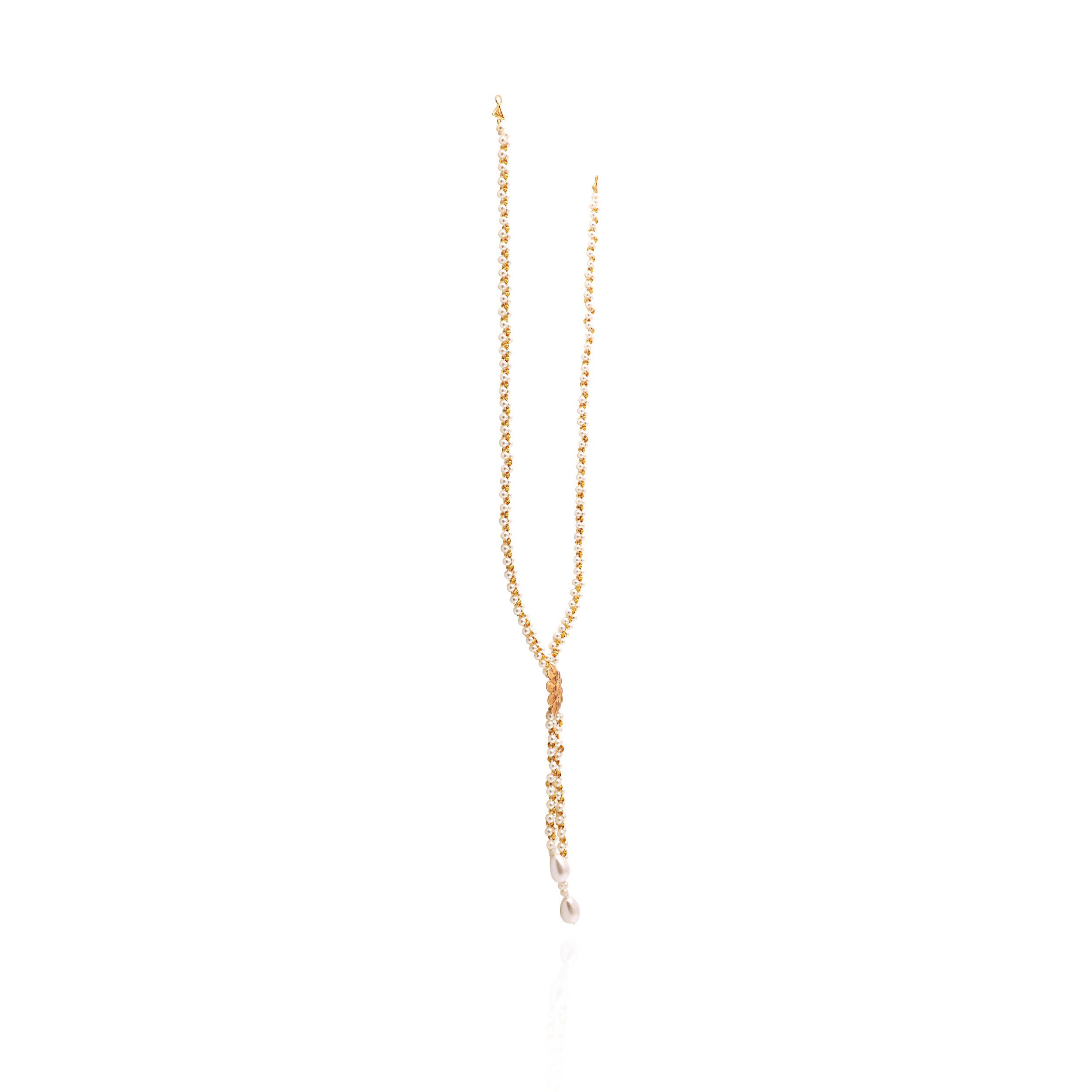 Serena Pearl Gold Necklace - Senco Gold and Diamonds