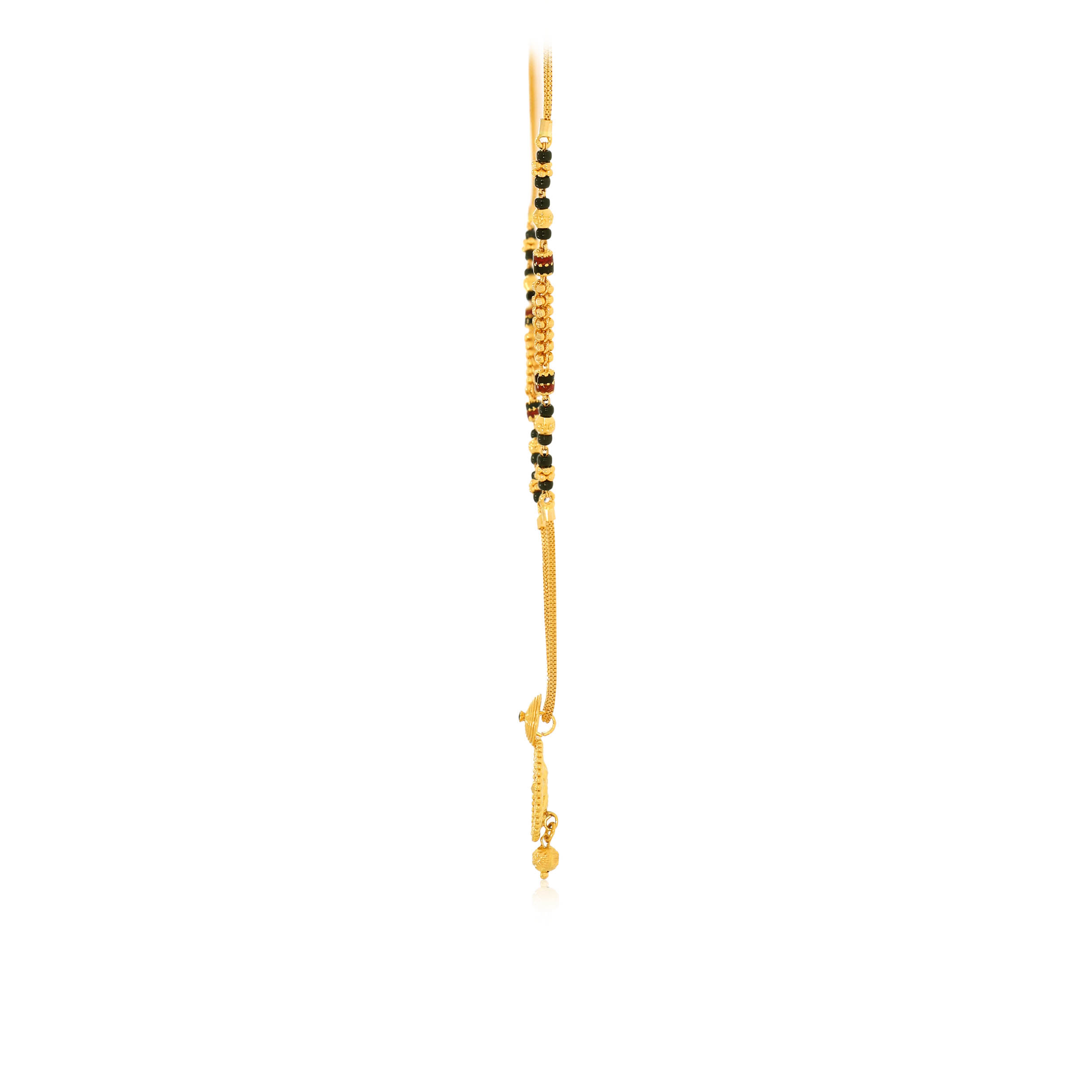 Myriad of Petals Gold Mangalsutra - Senco Gold and Diamonds