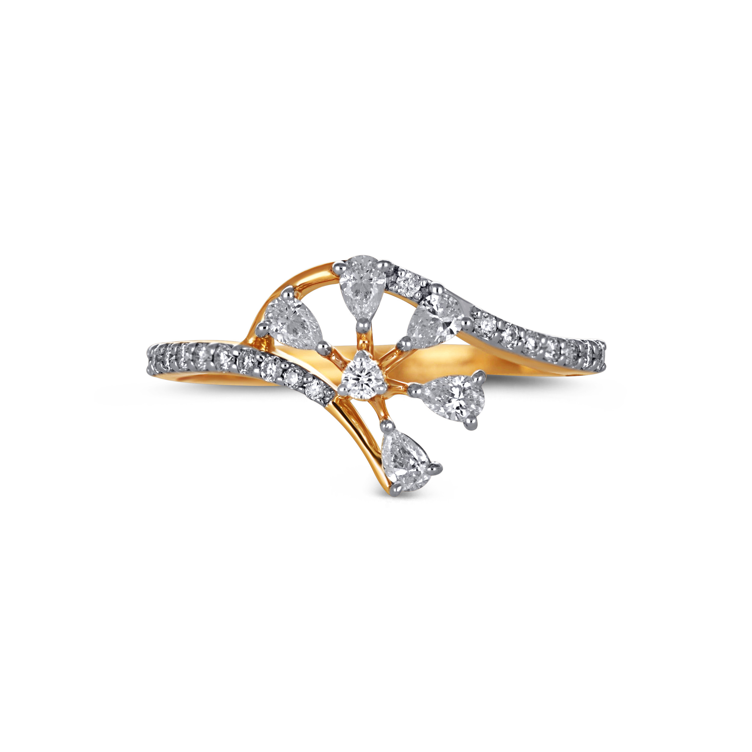 Seraph Curve Diamond Ring alternate view 1