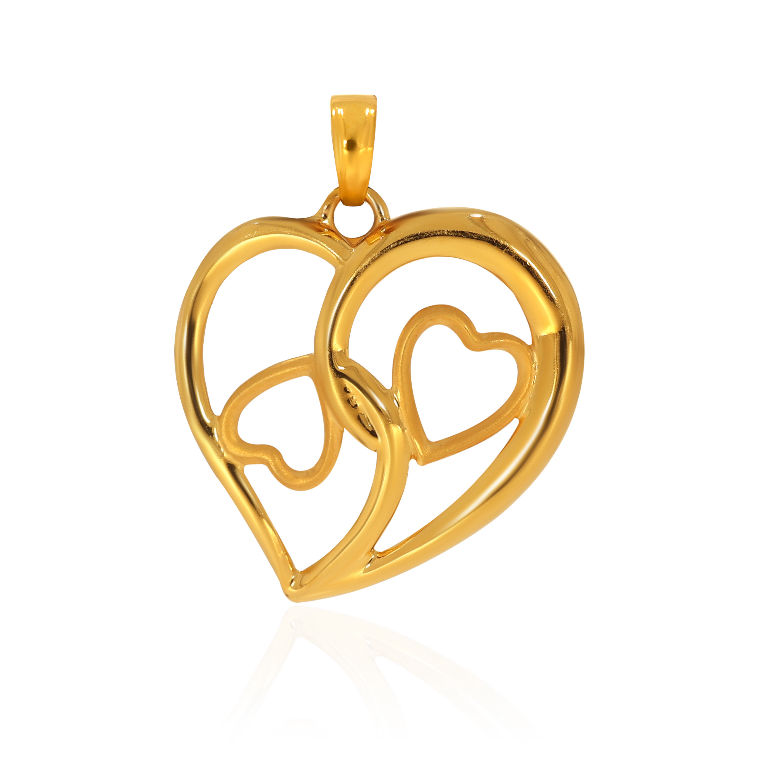 22K Yellow Gold Gold Pendant-GPN-D000748084 - Senco Gold and Diamonds