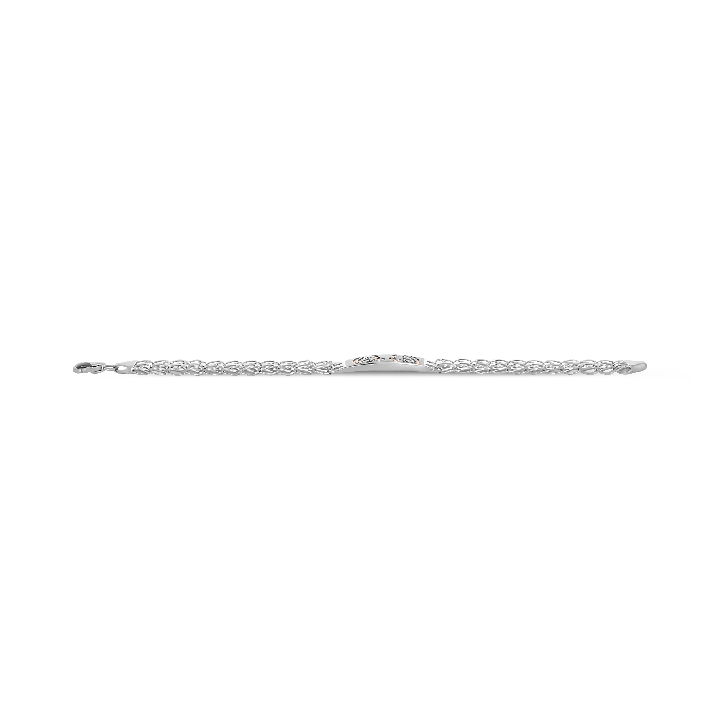 Phoenix Fire Men's Platinum Wristlet - Senco Gold and Diamonds
