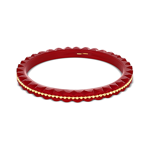 Modern Union Red Gold Pola Bangle - Senco Gold and Diamonds