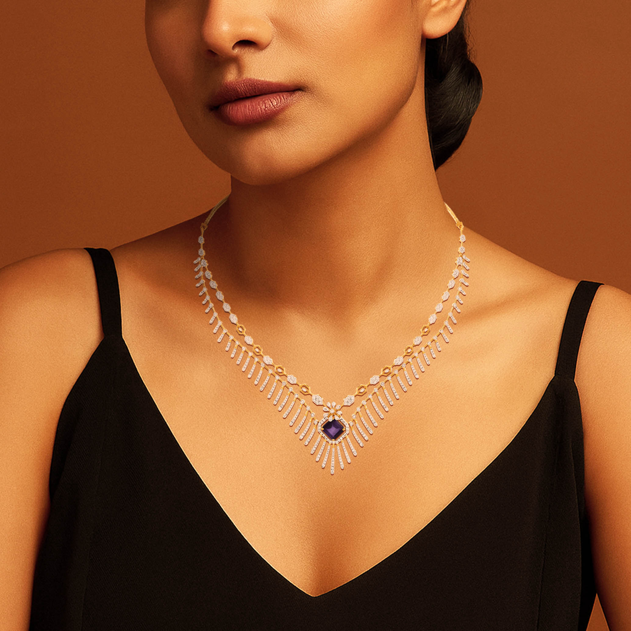 Azure Poise Diamond Necklace - Senco Gold and Diamonds