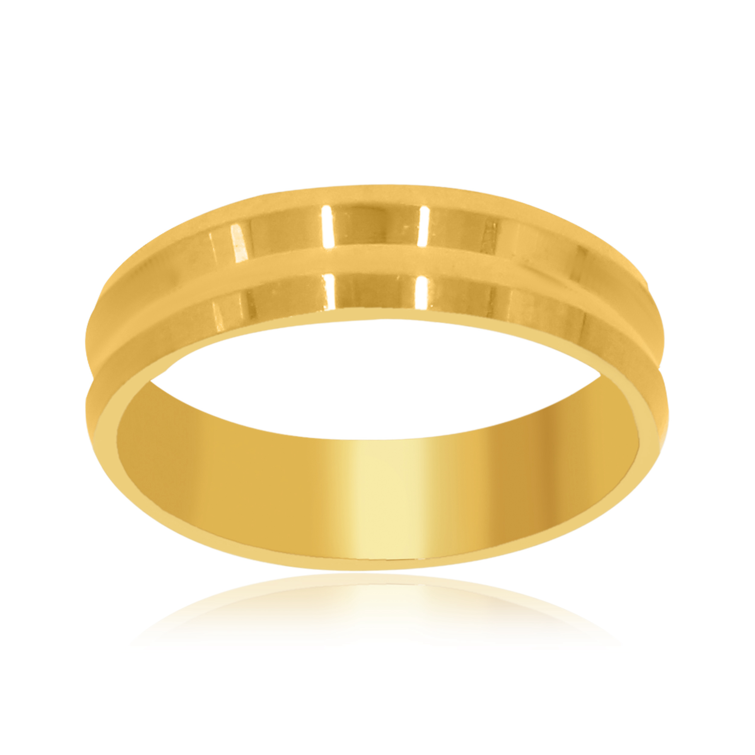 Dual Glaze Gold Ring - Senco Gold and Diamonds