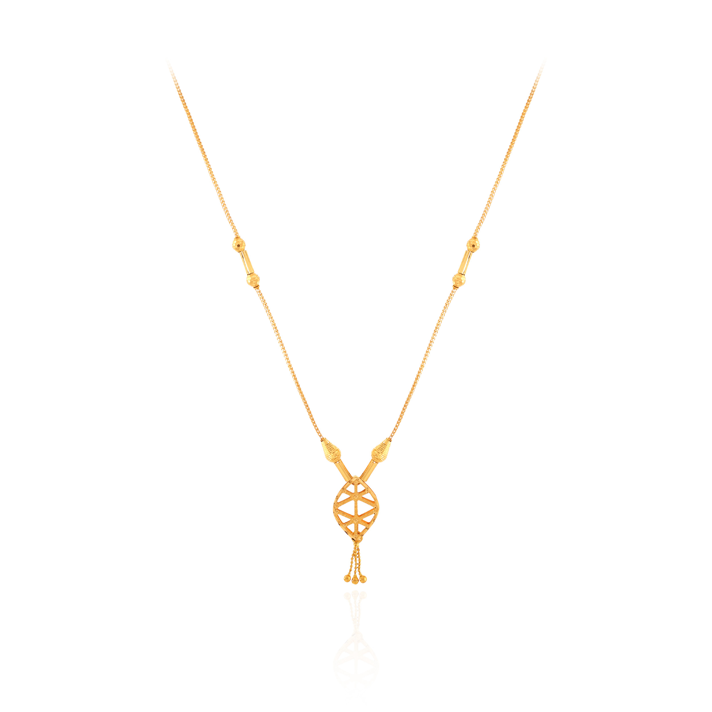 Worldly Beauty Gold Chain Pendant - Senco Gold and Diamonds