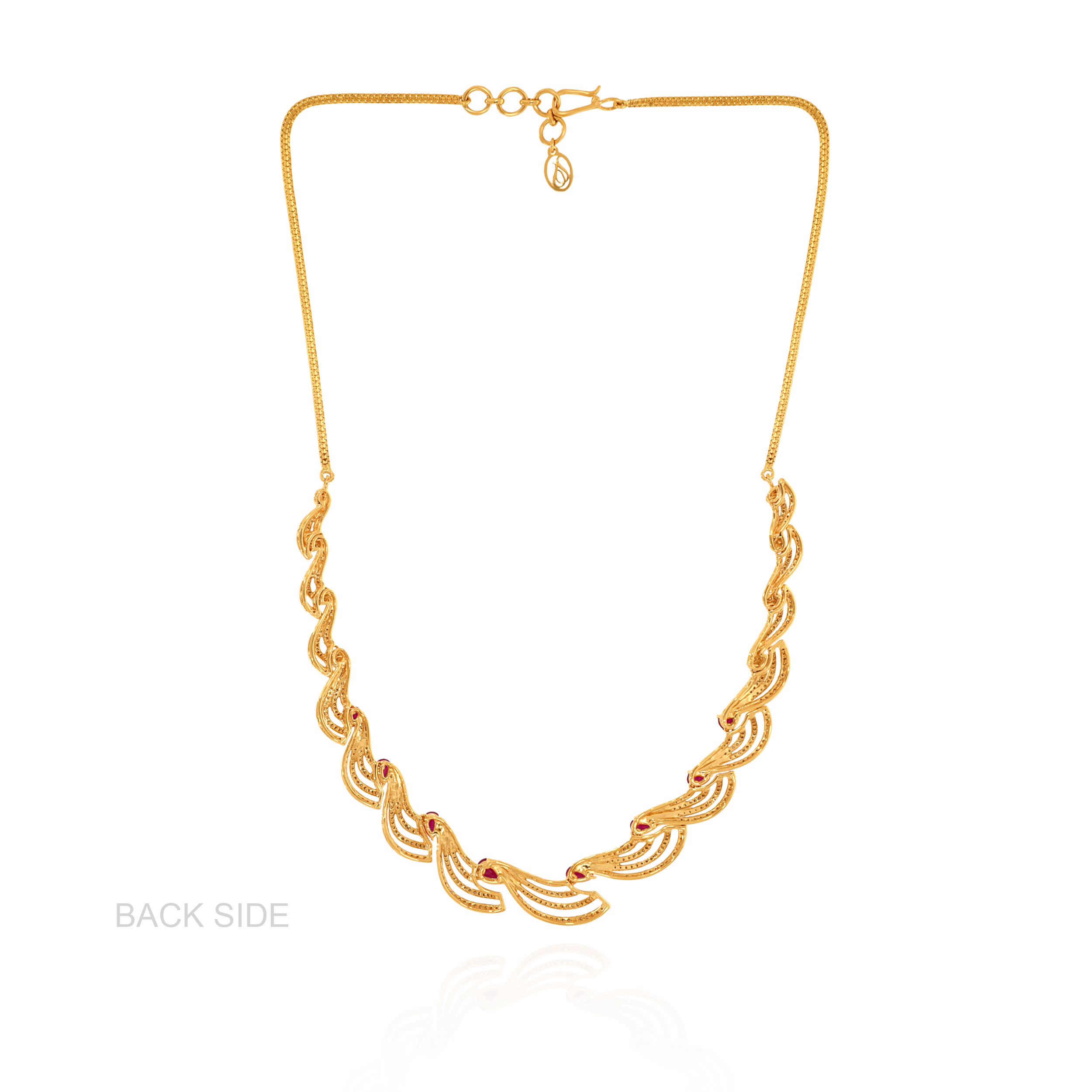 Crimson Wave Diamond Necklace - Senco Gold and Diamonds