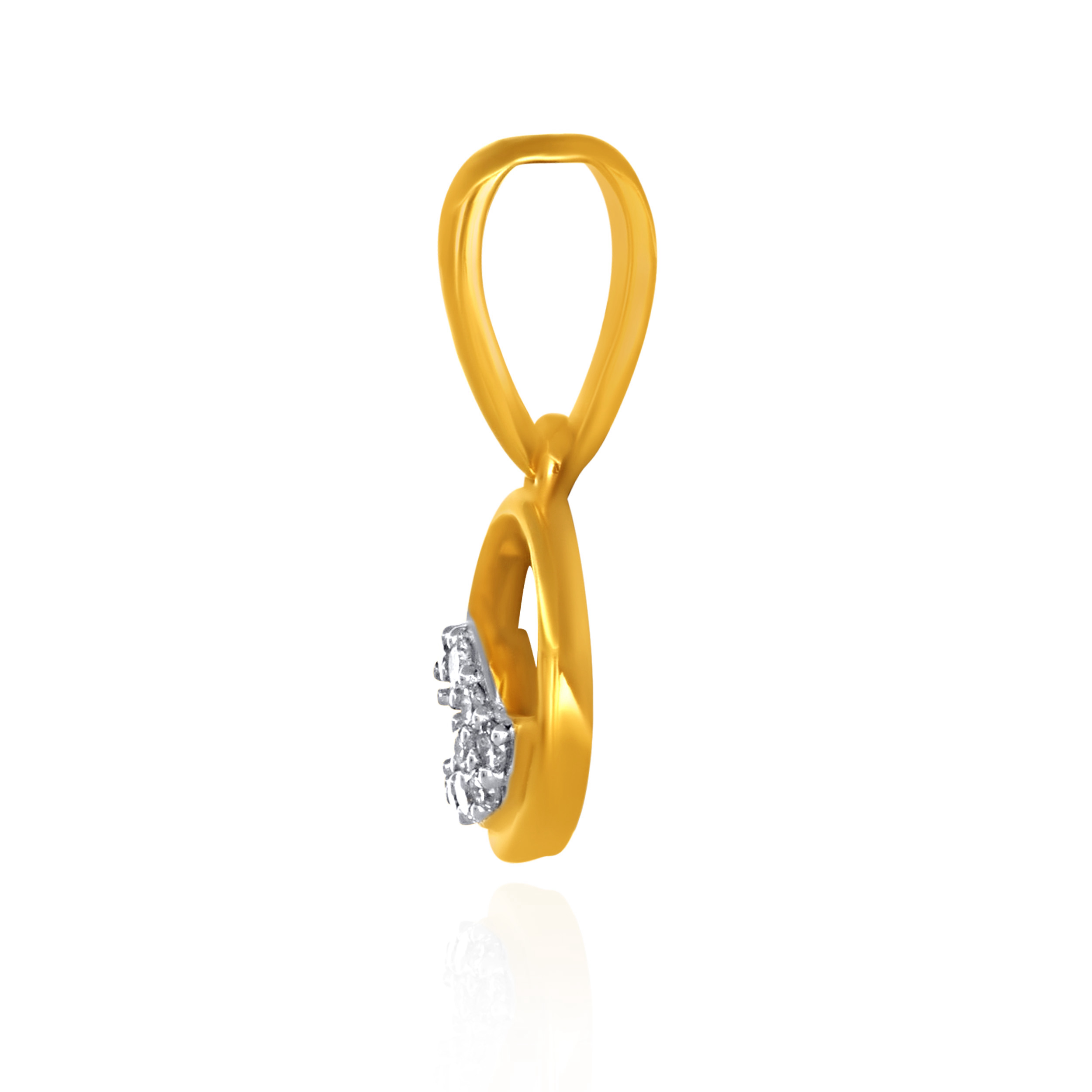 Serenity Wave Diamond Pendant - Senco Gold and Diamonds