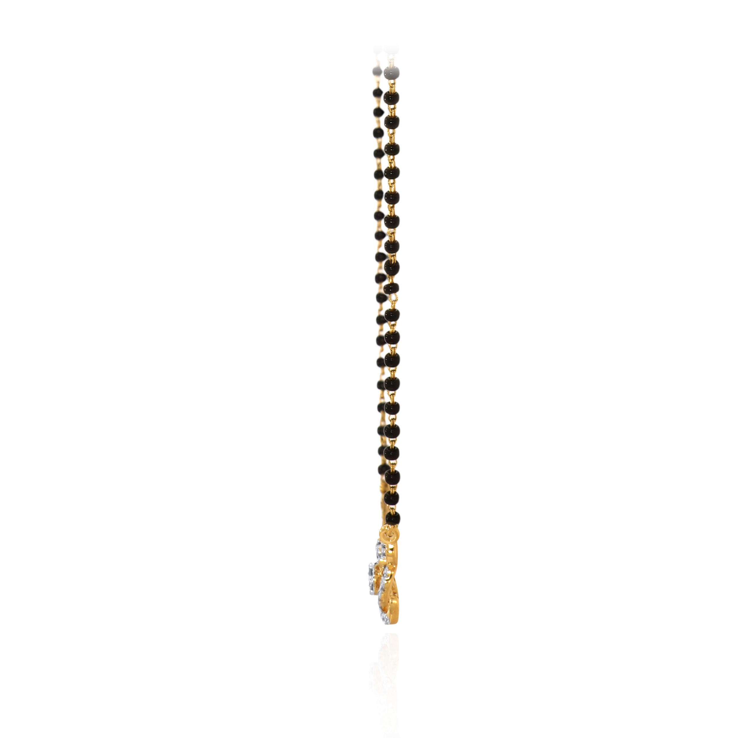Estelle Elegance Diamond Mangalsutra - Senco Gold and Diamonds