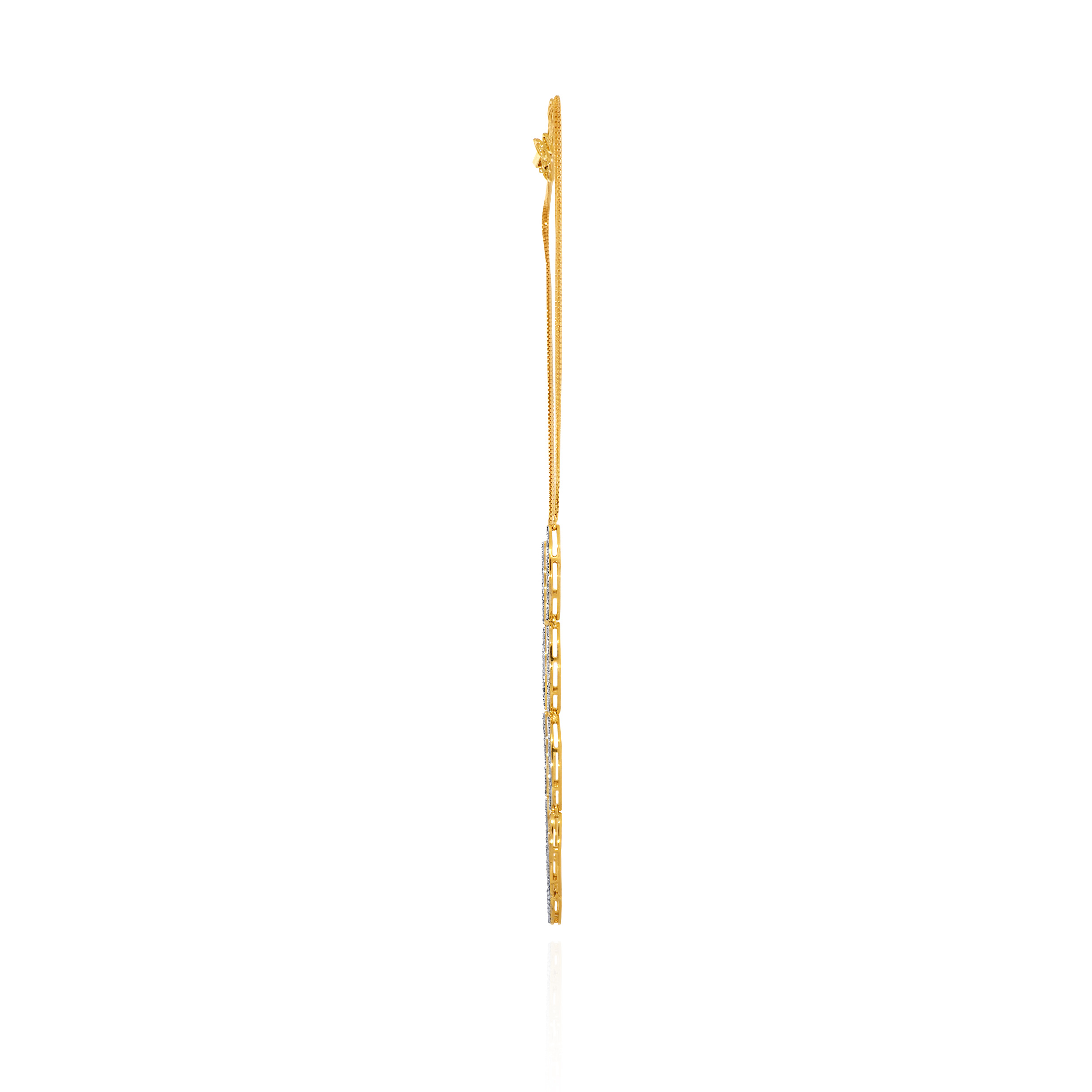 Riviera Scallop Diamond Necklace - Senco Gold and Diamonds