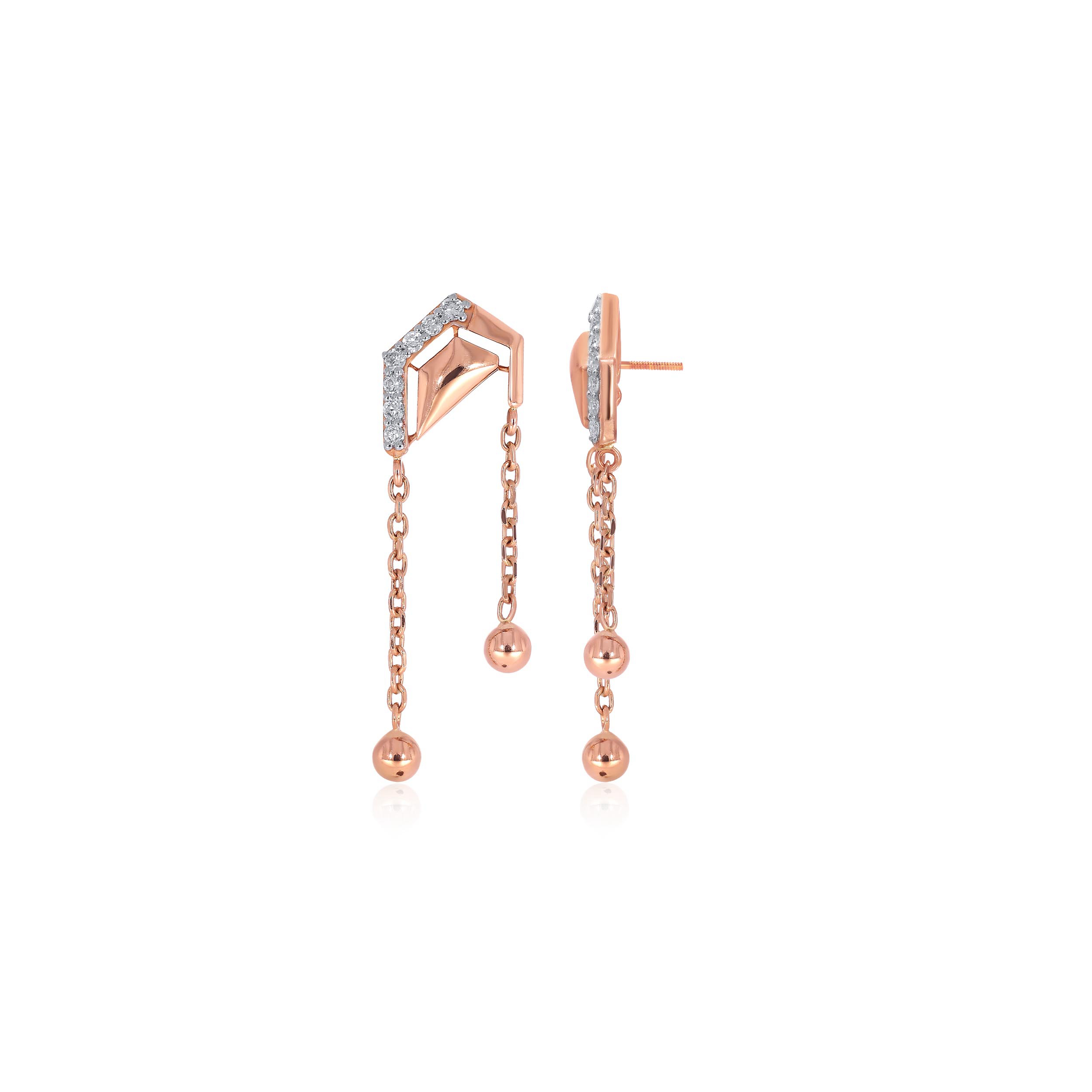 Urban Elegance Diamond Earrings - Senco Gold and Diamonds