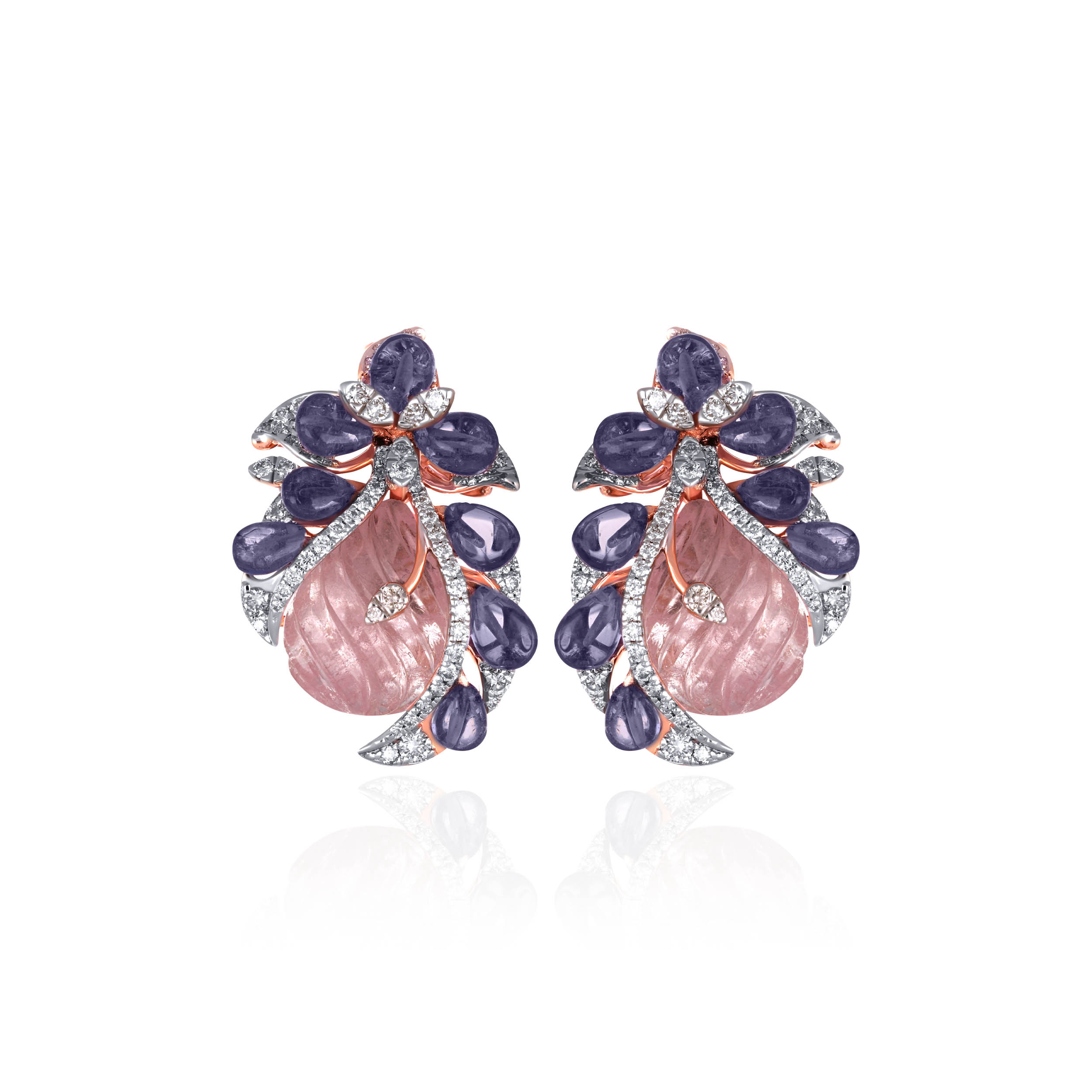 Rosalia's Whisper Diamond Earrings - Senco Gold and Diamonds