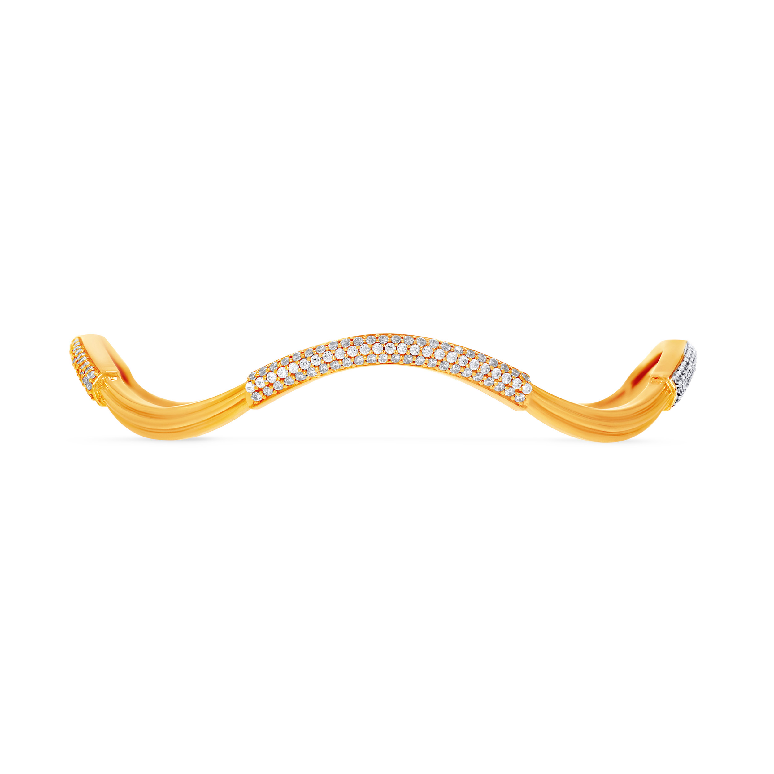 Alluring Wave Diamond Churi - Senco Gold and Diamonds