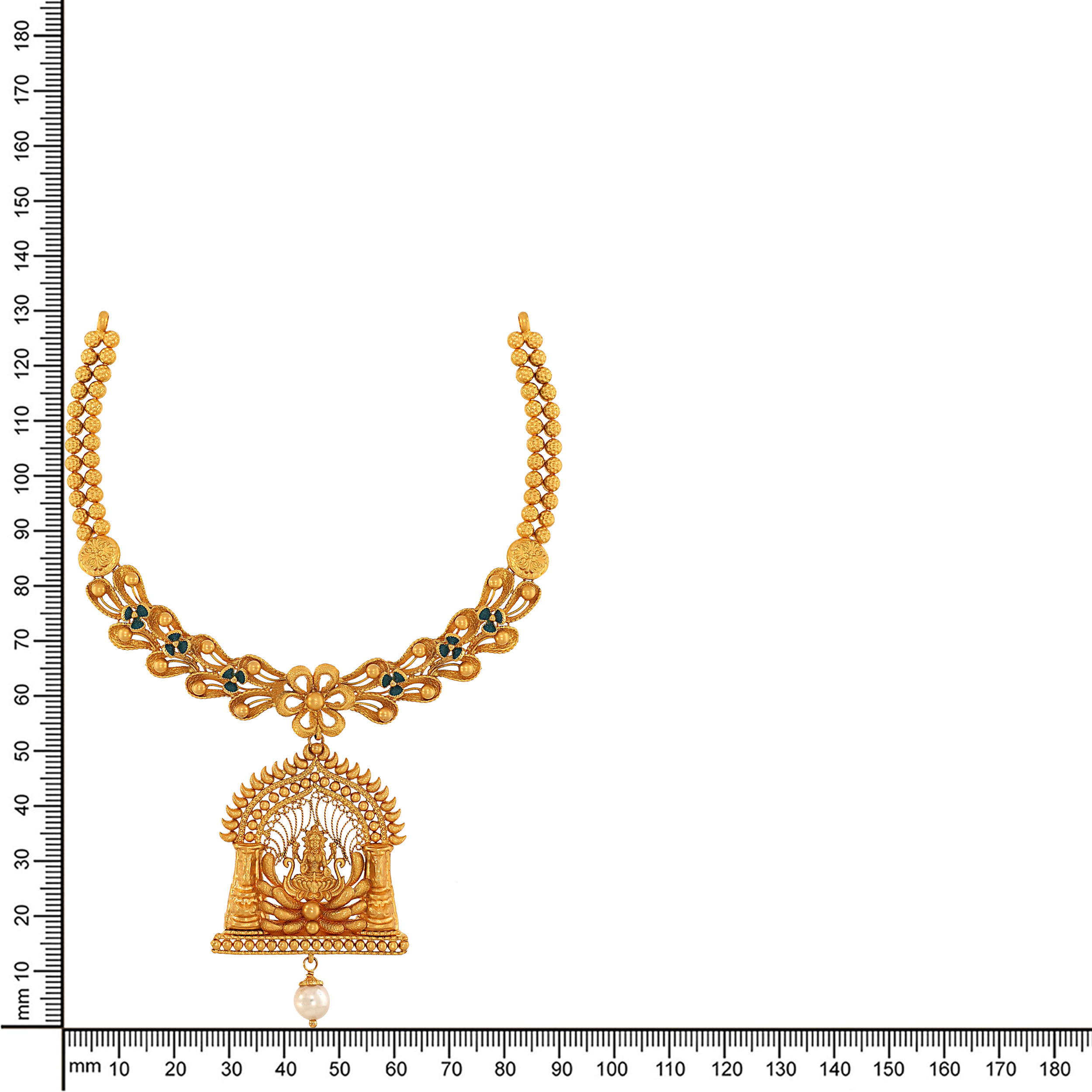 Ornate Reverence Gold Necklace - Senco Gold and Diamonds