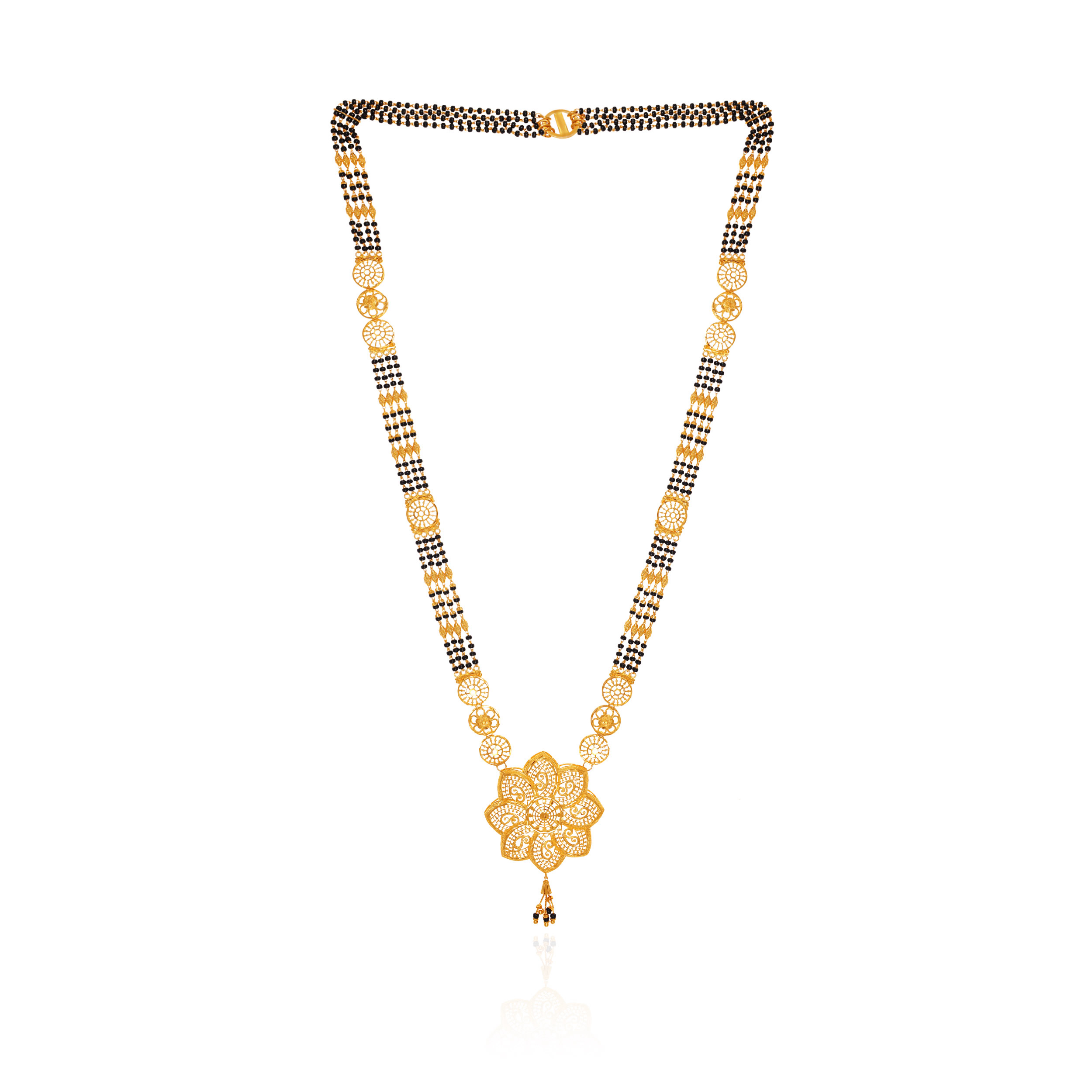 Harmony Love Gold Mangalsutra - Senco Gold and Diamonds