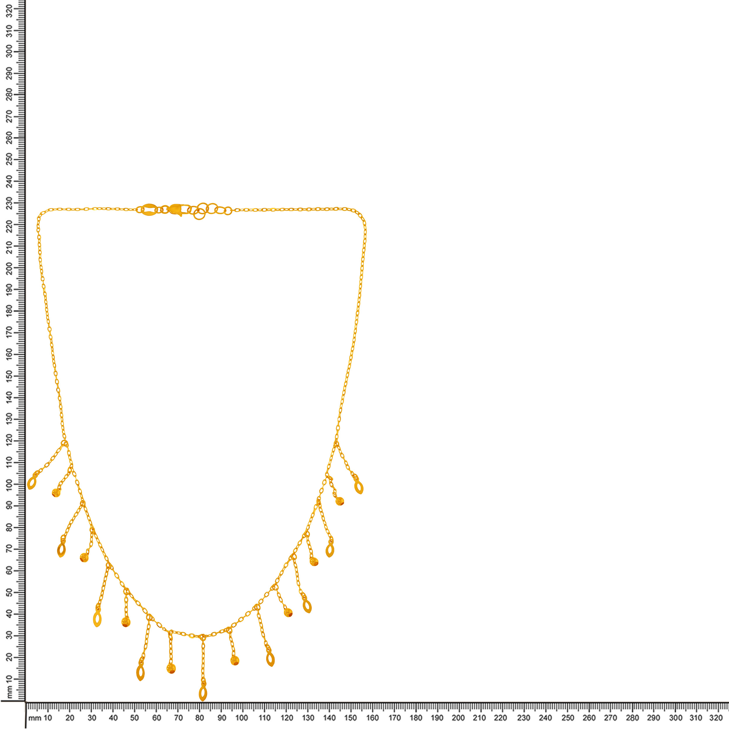Twinkle Trail Gold Chain - Senco Gold and Diamonds