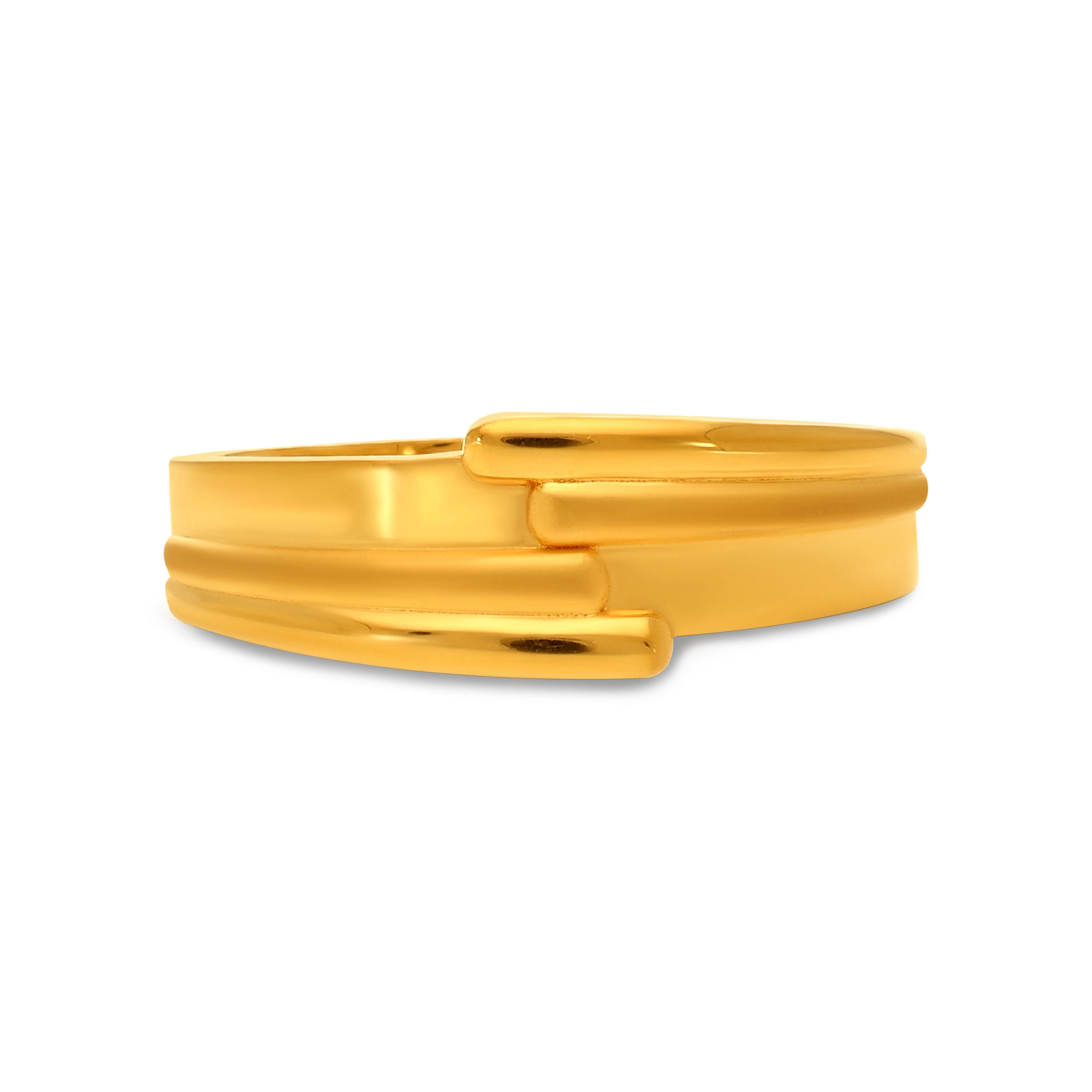 22K Yellow Gold Ladies Band Ring_GLR-SAD0005754 - Senco Gold and Diamonds