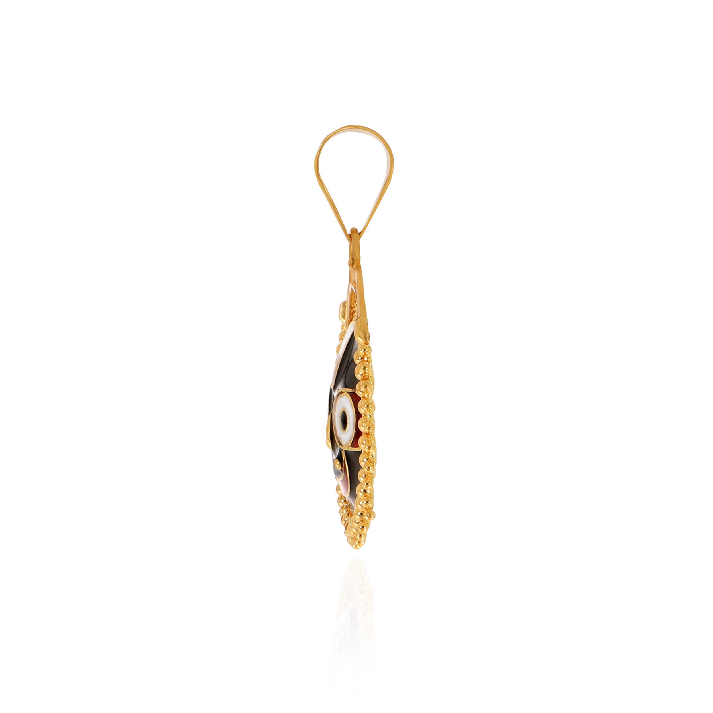 Sacred Aura Gold Pendant - Senco Gold and Diamonds