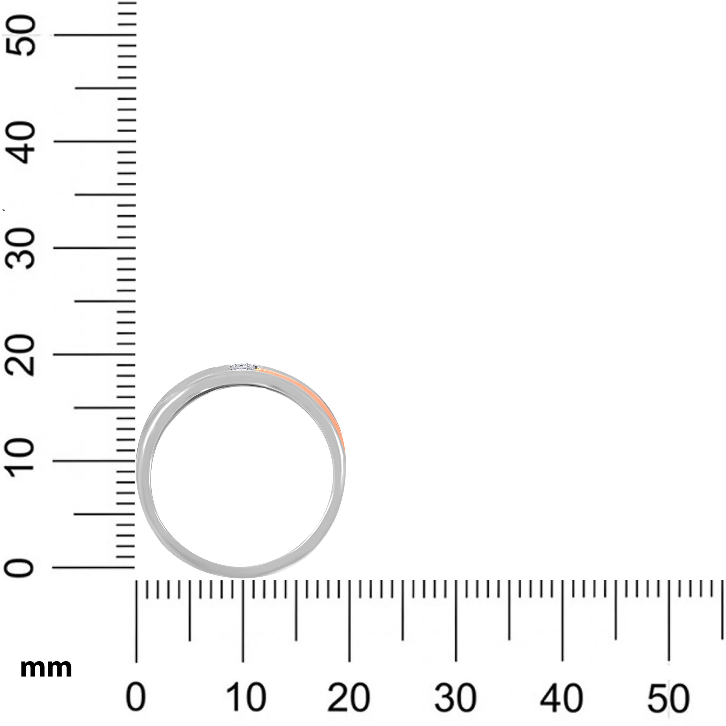 Linear Glow Men's Platinum Ring - Senco Gold and Diamonds