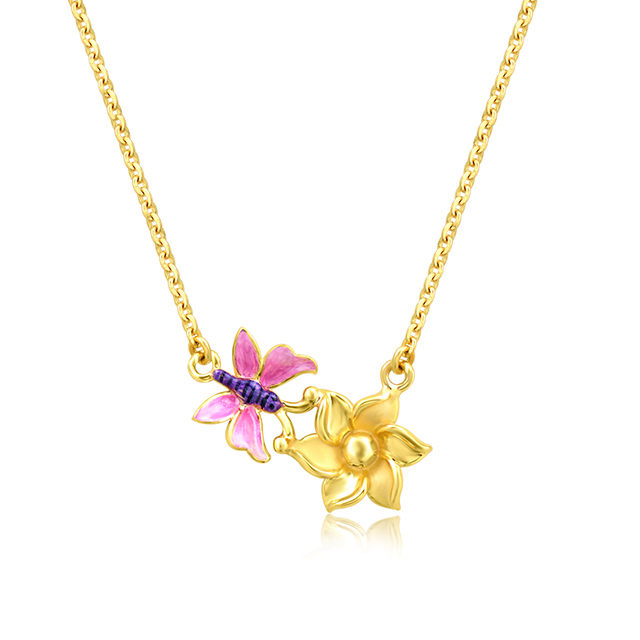 Splash & Flaws Pendant - Senco Gold and Diamonds
