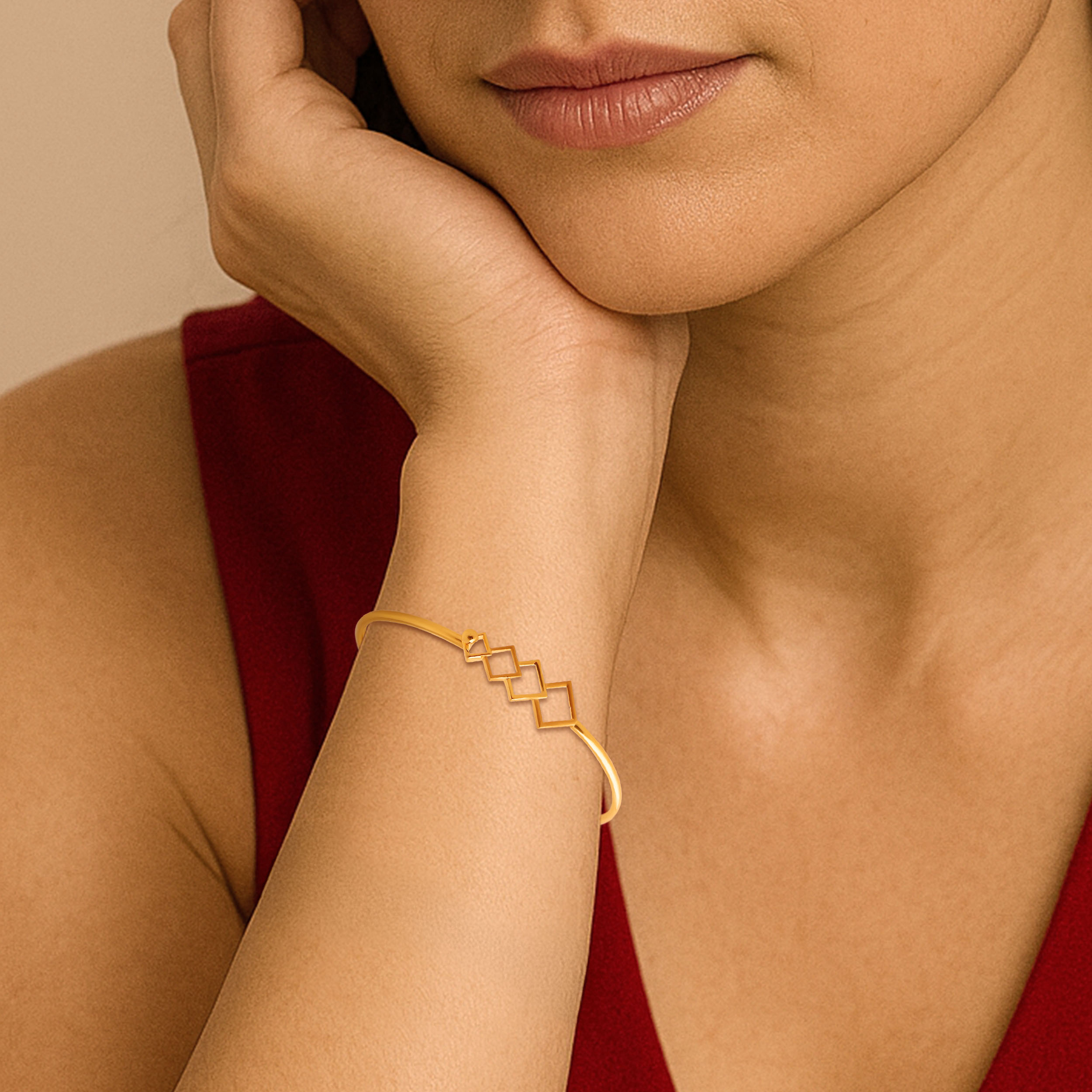 Symmetric Rhythm Gold Chur - Senco Gold and Diamonds