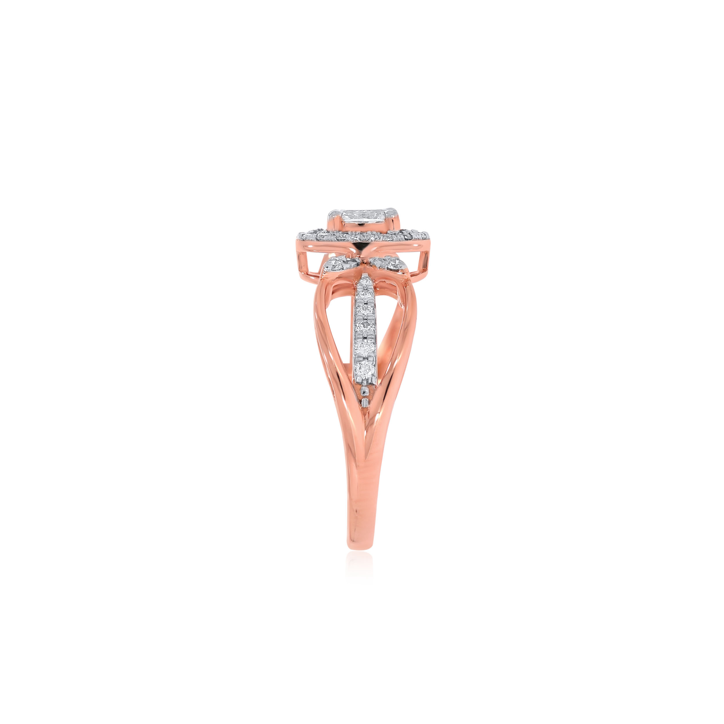 Rosy Connection Diamond Ring - Senco Gold and Diamonds