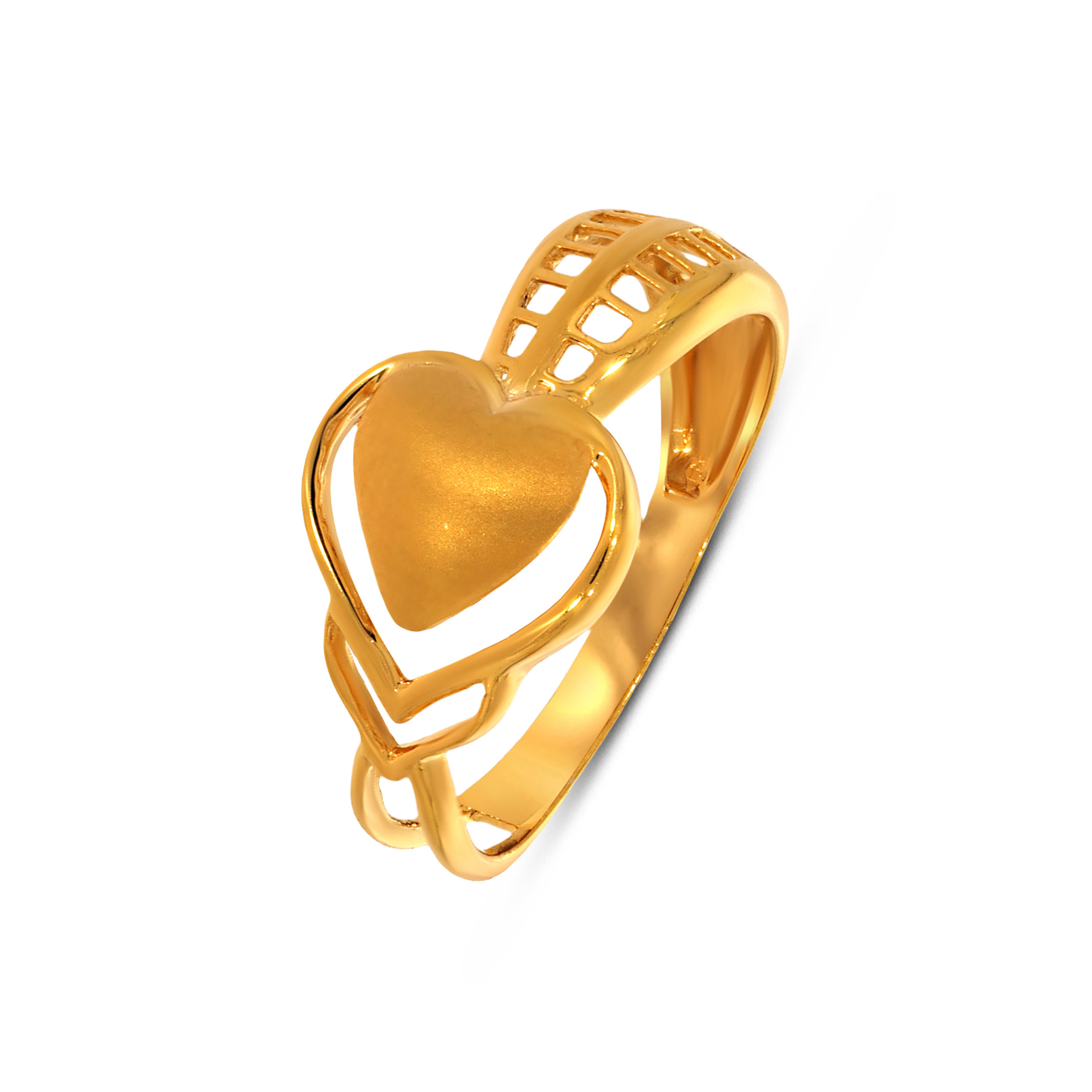 Layered Love Gold Ring - Senco Gold and Diamonds
